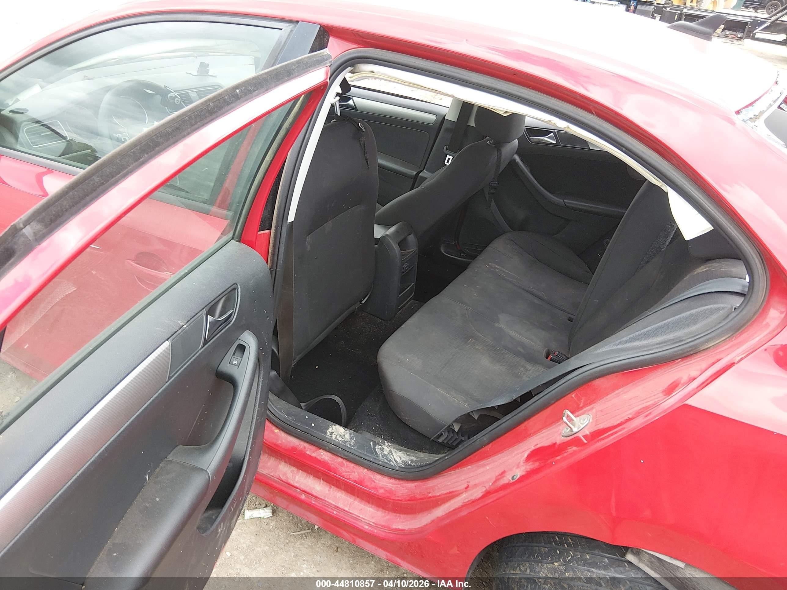 2015 Volkswagen Jetta 1.8t Se Red vin: 3VWD17AJ1FM309378