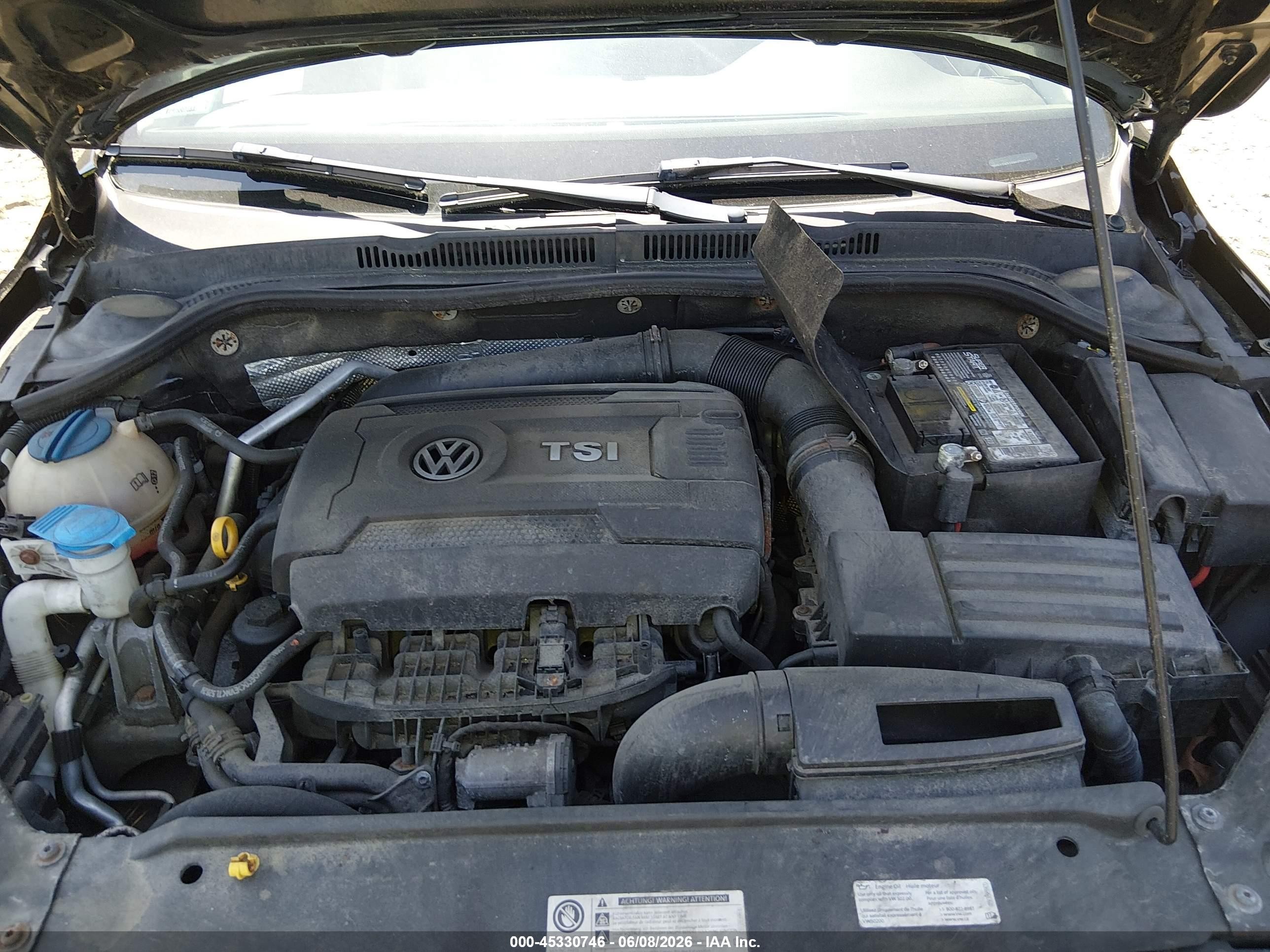 2015 Volkswagen Jetta 1.8t Se Black vin: 3VWD17AJ1FM320011