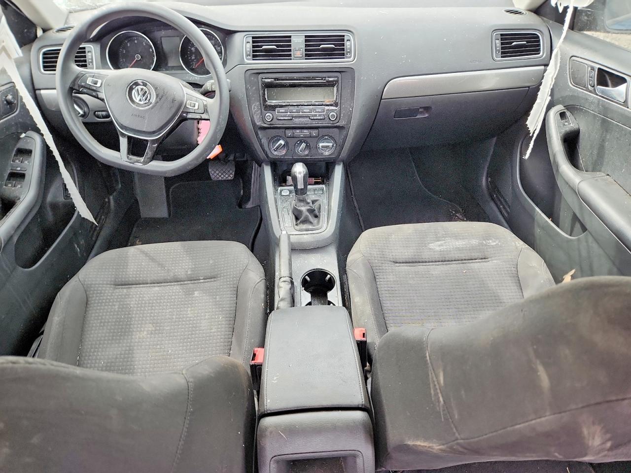 2015 Volkswagen Jetta Se Blue vin: 3VWD17AJ1FM332532