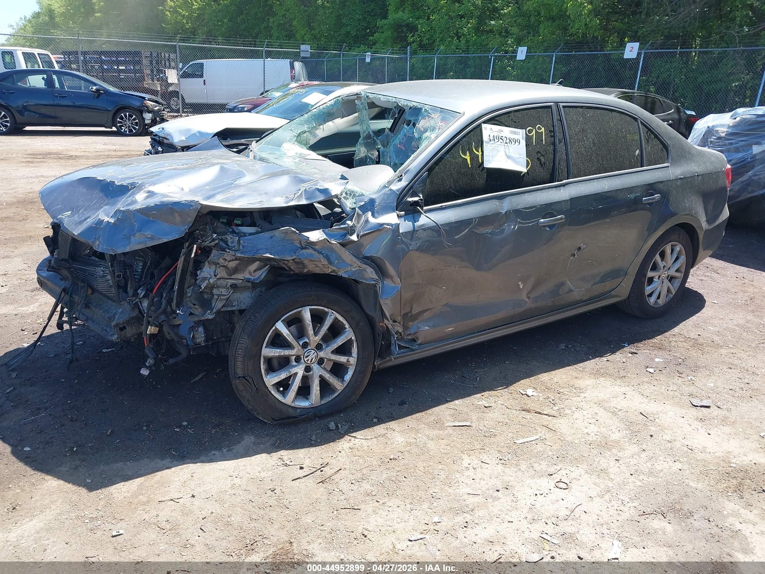 2015 Volkswagen Jetta 1.8t Se Silver vin: 3VWD17AJ1FM333146