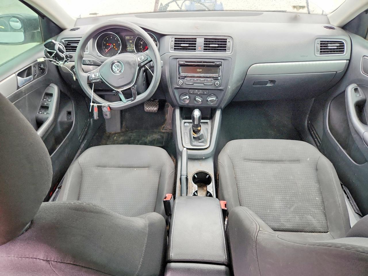 2015 Volkswagen Jetta Se Silver vin: 3VWD17AJ1FM353655