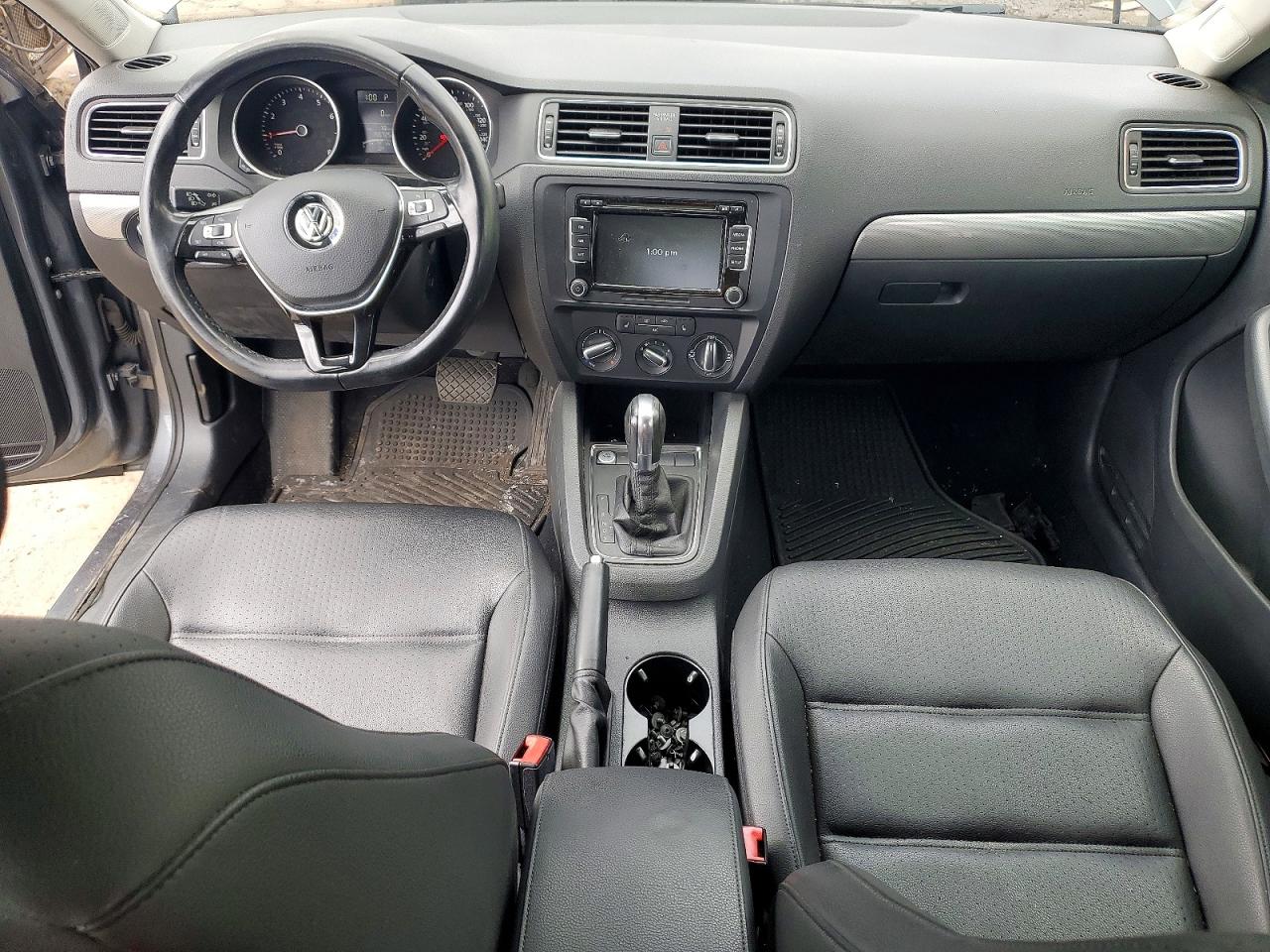 2015 Volkswagen Jetta Se Gray vin: 3VWD17AJ1FM423980