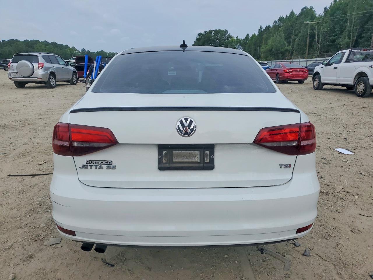 2018 Volkswagen Jetta Sport White vin: 3VWD17AJ1JM238952