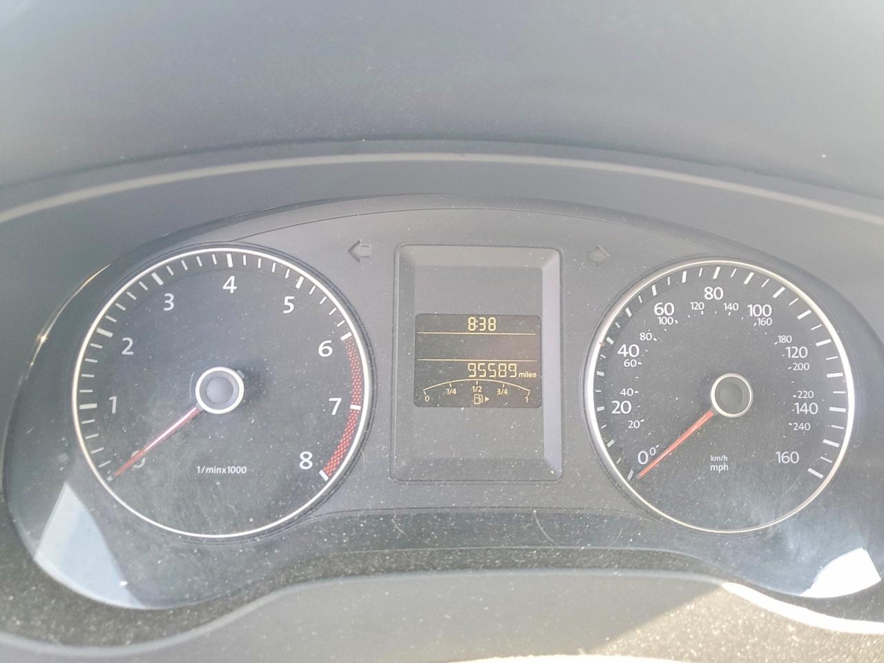 2014 Volkswagen Jetta Se Silver vin: 3VWD17AJ2EM215427