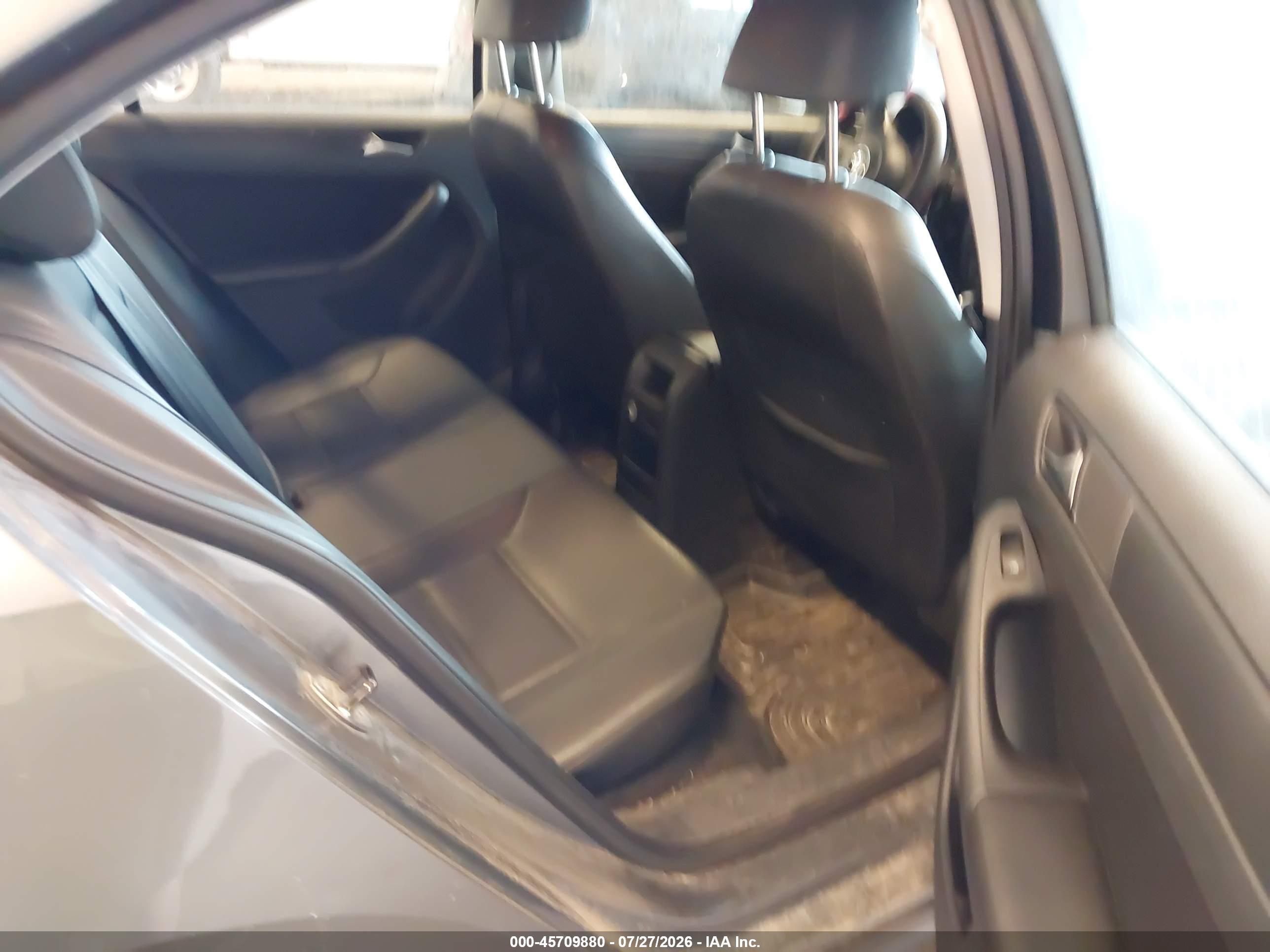 2014 Volkswagen Jetta 1.8t Se Gray vin: 3VWD17AJ2EM238979