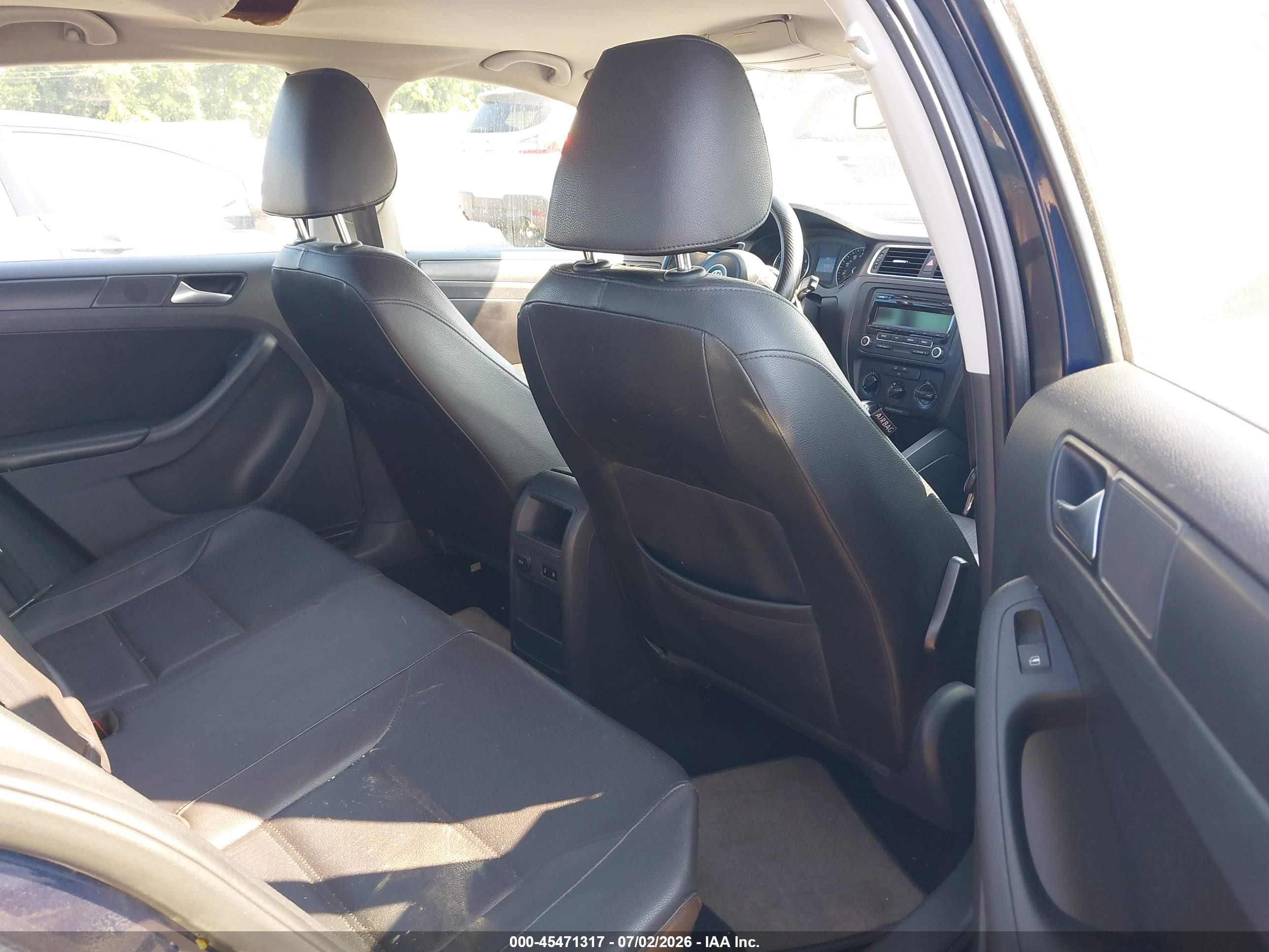 2014 Volkswagen Jetta 1.8t Se Синий vin: 3VWD17AJ2EM263767