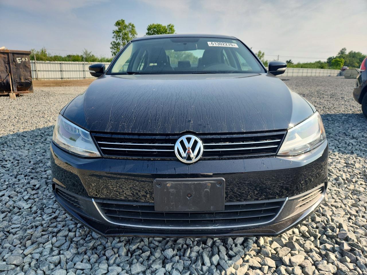 2014 Volkswagen Jetta Se Black vin: 3VWD17AJ2EM289379