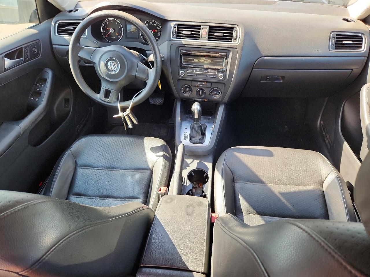 2014 Volkswagen Jetta Se Black vin: 3VWD17AJ2EM294565