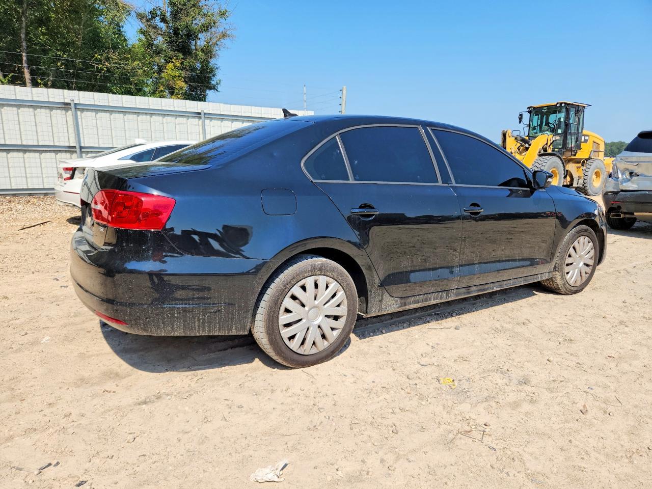 2014 Volkswagen Jetta Se Black vin: 3VWD17AJ2EM306861