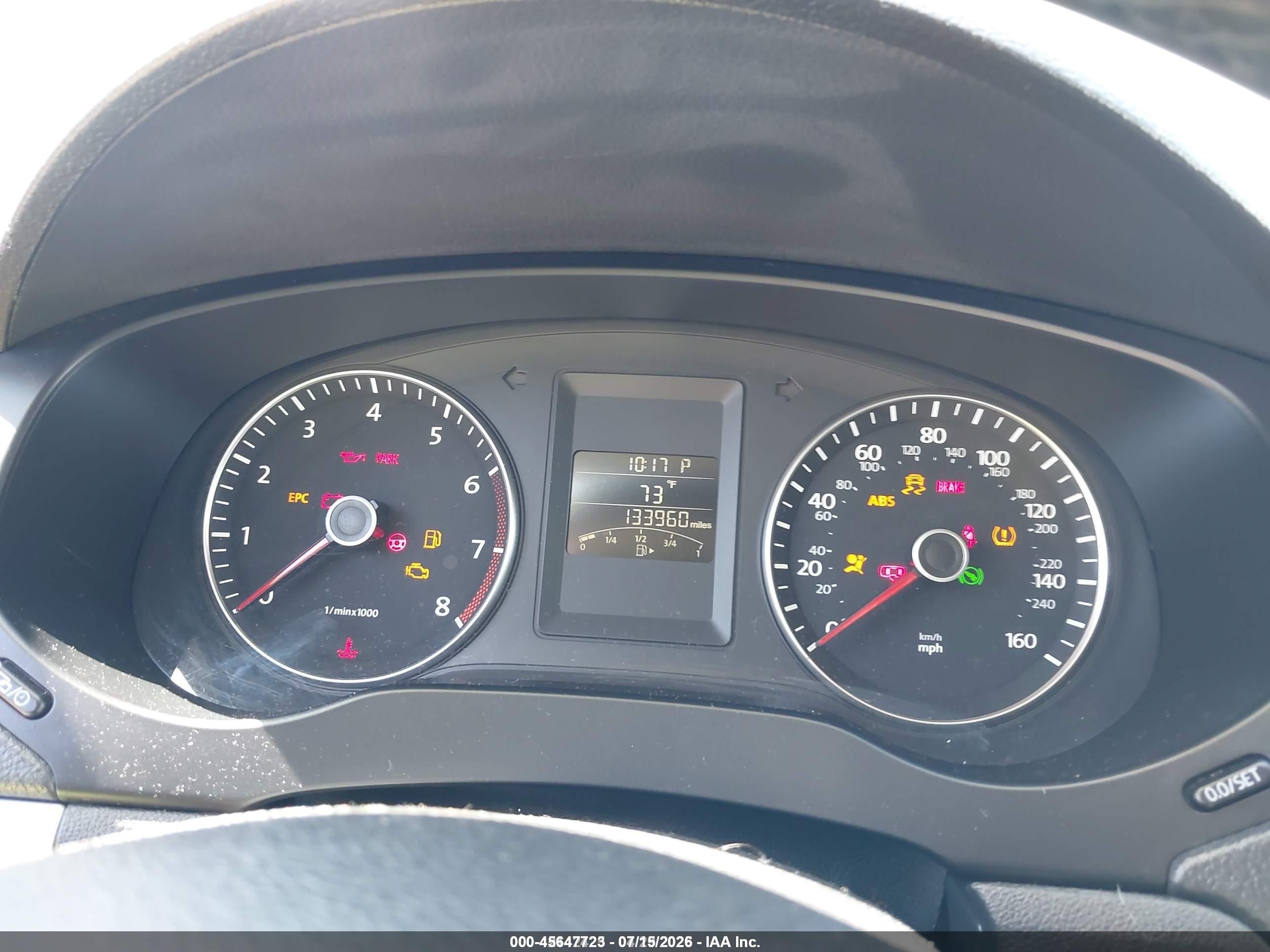 2014 Volkswagen Jetta 1.8t Se Серебряный vin: 3VWD17AJ2EM327662