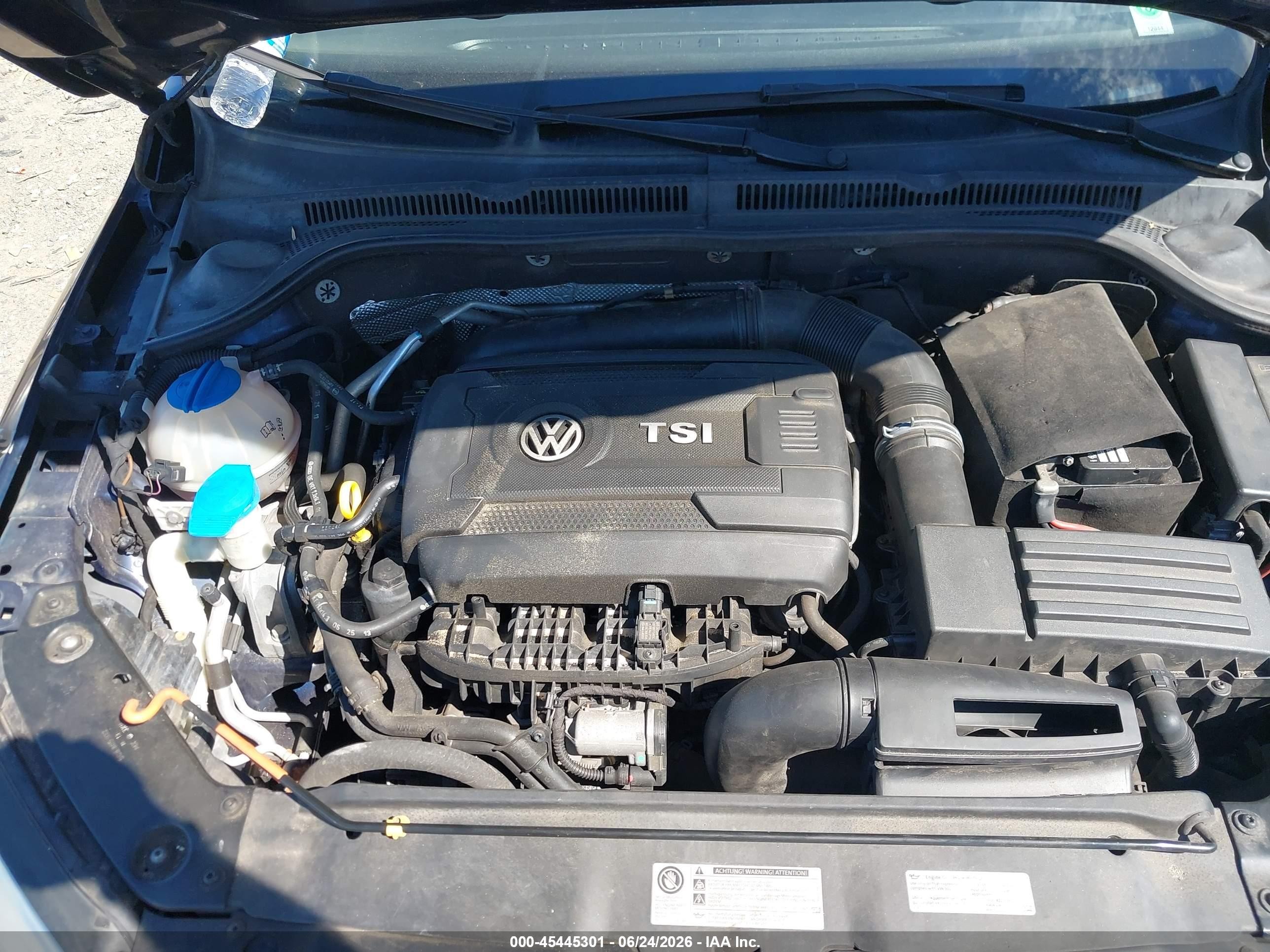 2014 Volkswagen Jetta 1.8t Se Dark Blue vin: 3VWD17AJ2EM371628