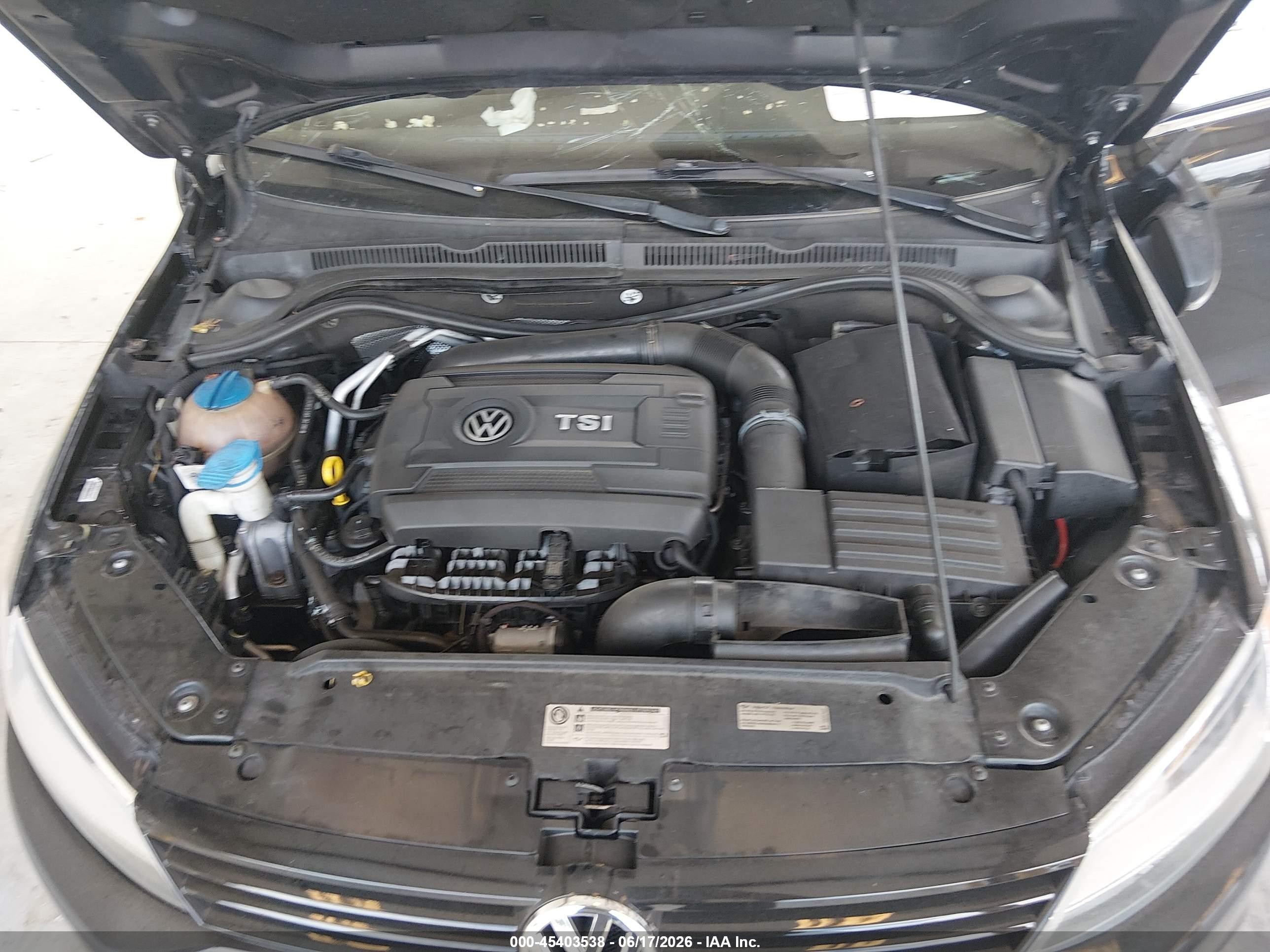 2014 Volkswagen Jetta 1.8t Se Black vin: 3VWD17AJ2EM391300