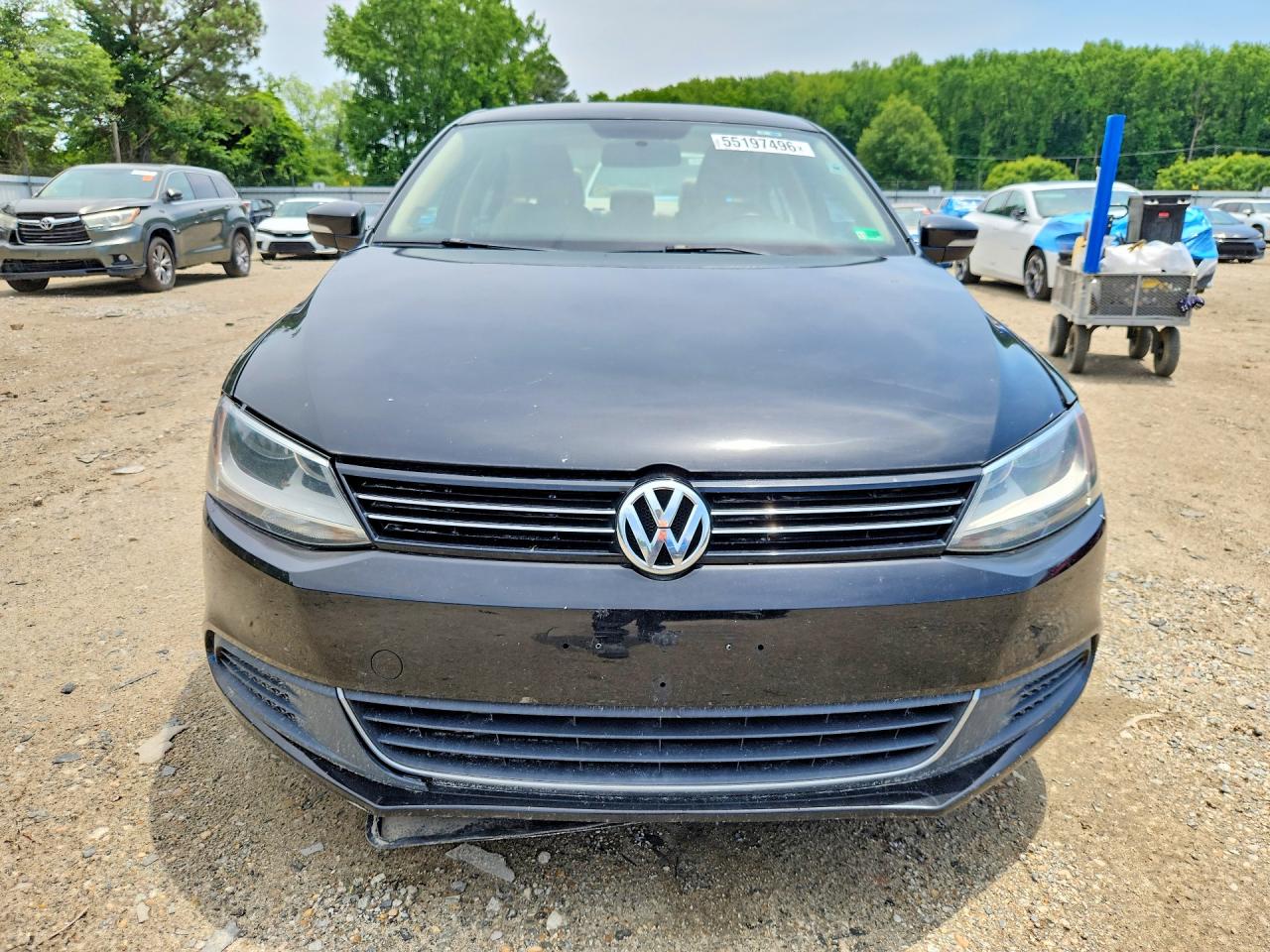 2014 Volkswagen Jetta Se Black vin: 3VWD17AJ2EM411335