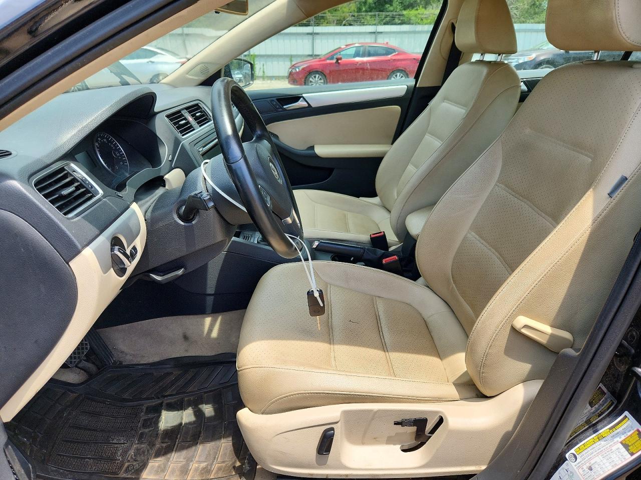 2014 Volkswagen Jetta Se Black vin: 3VWD17AJ2EM411335