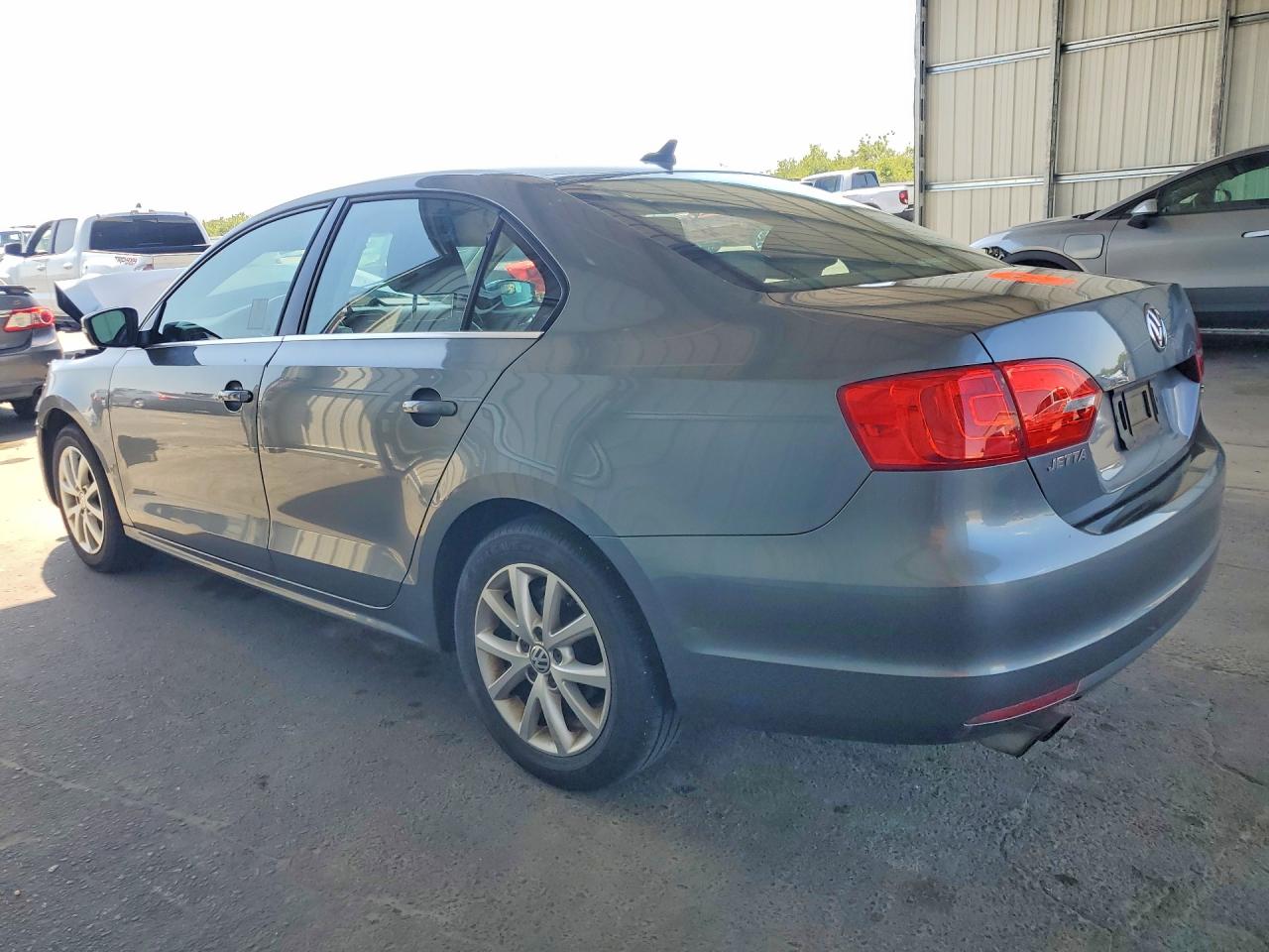 2014 Volkswagen Jetta Se Gray vin: 3VWD17AJ2EM433397