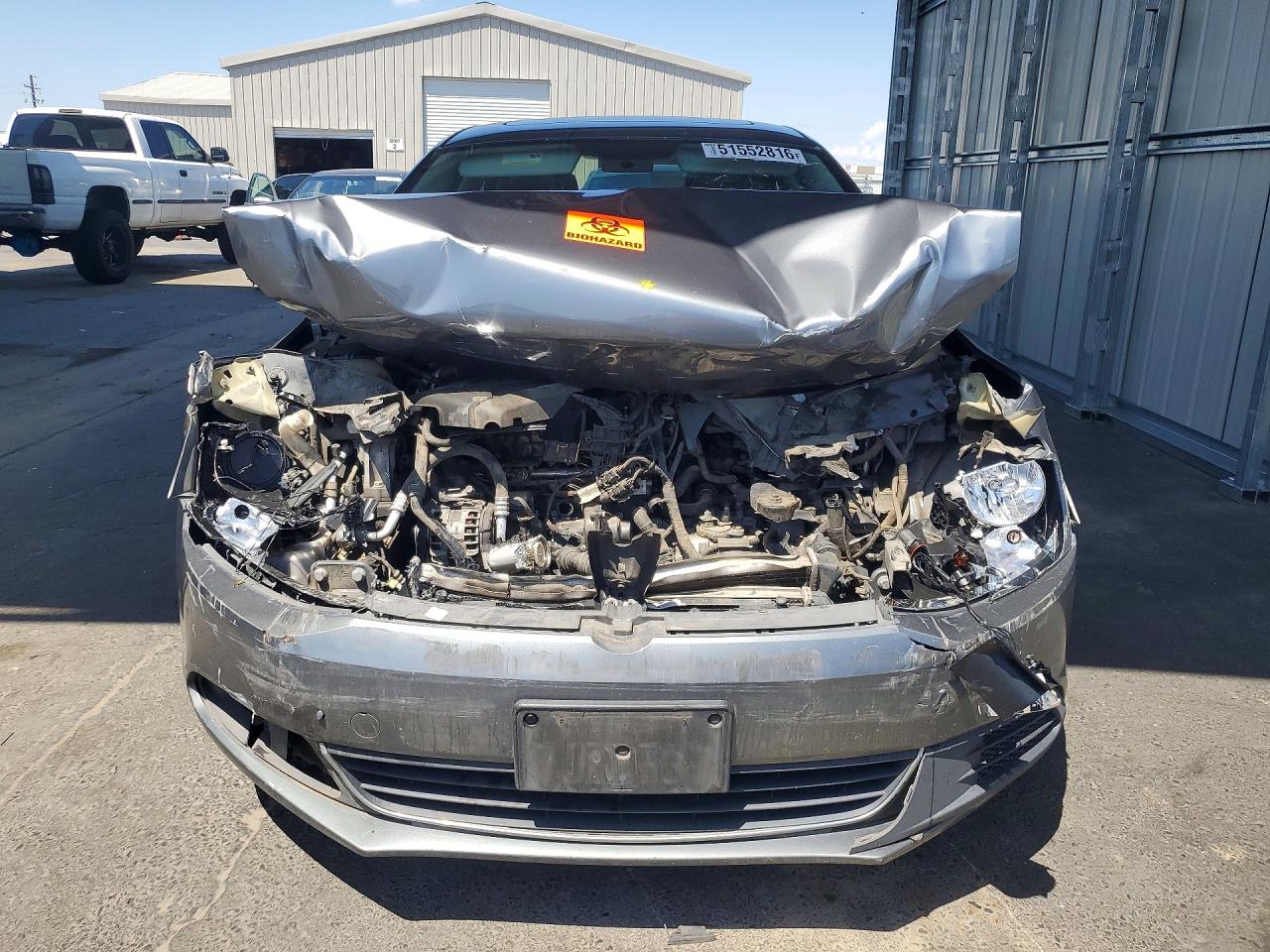 2014 Volkswagen Jetta Se Gray vin: 3VWD17AJ2EM433397