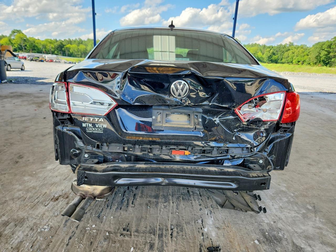 2014 Volkswagen Jetta Se Black vin: 3VWD17AJ2EM434601