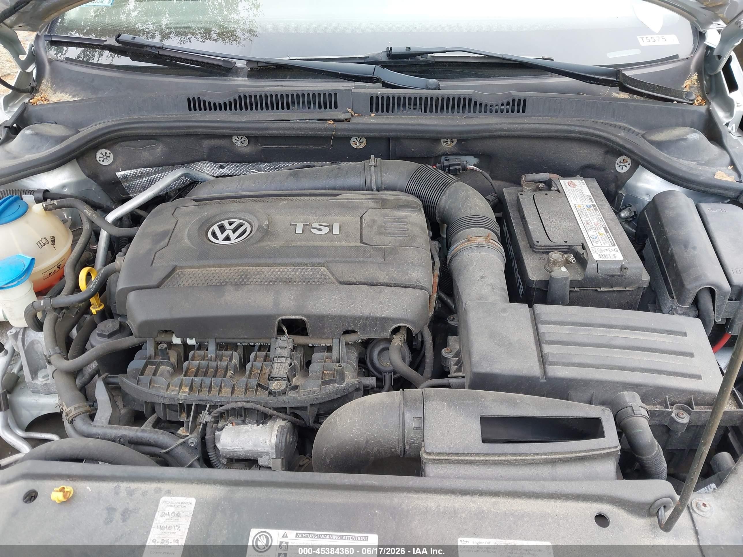 2015 Volkswagen Jetta 1.8t Se Silver vin: 3VWD17AJ2FM226171
