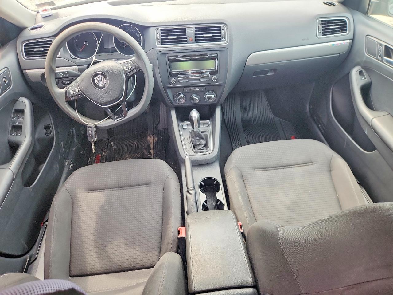 2015 Volkswagen Jetta Se Gray vin: 3VWD17AJ2FM250955