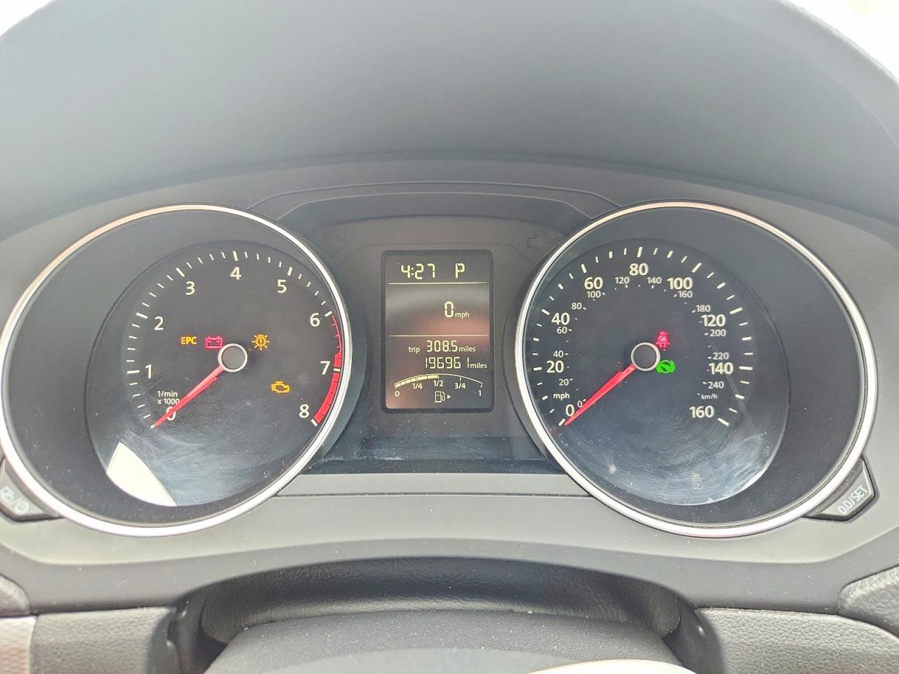 2015 Volkswagen Jetta Se Gray vin: 3VWD17AJ2FM250955