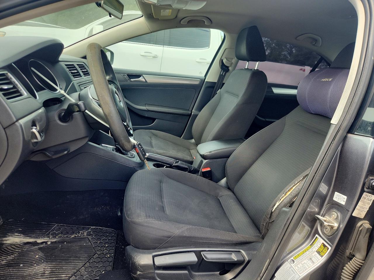 2015 Volkswagen Jetta Se Gray vin: 3VWD17AJ2FM250955