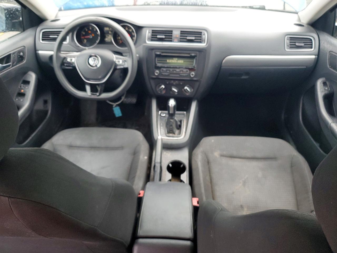 2015 Volkswagen Jetta Se Blue vin: 3VWD17AJ2FM284085