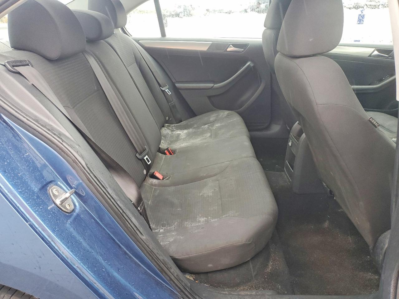 2015 Volkswagen Jetta Se Blue vin: 3VWD17AJ2FM284085