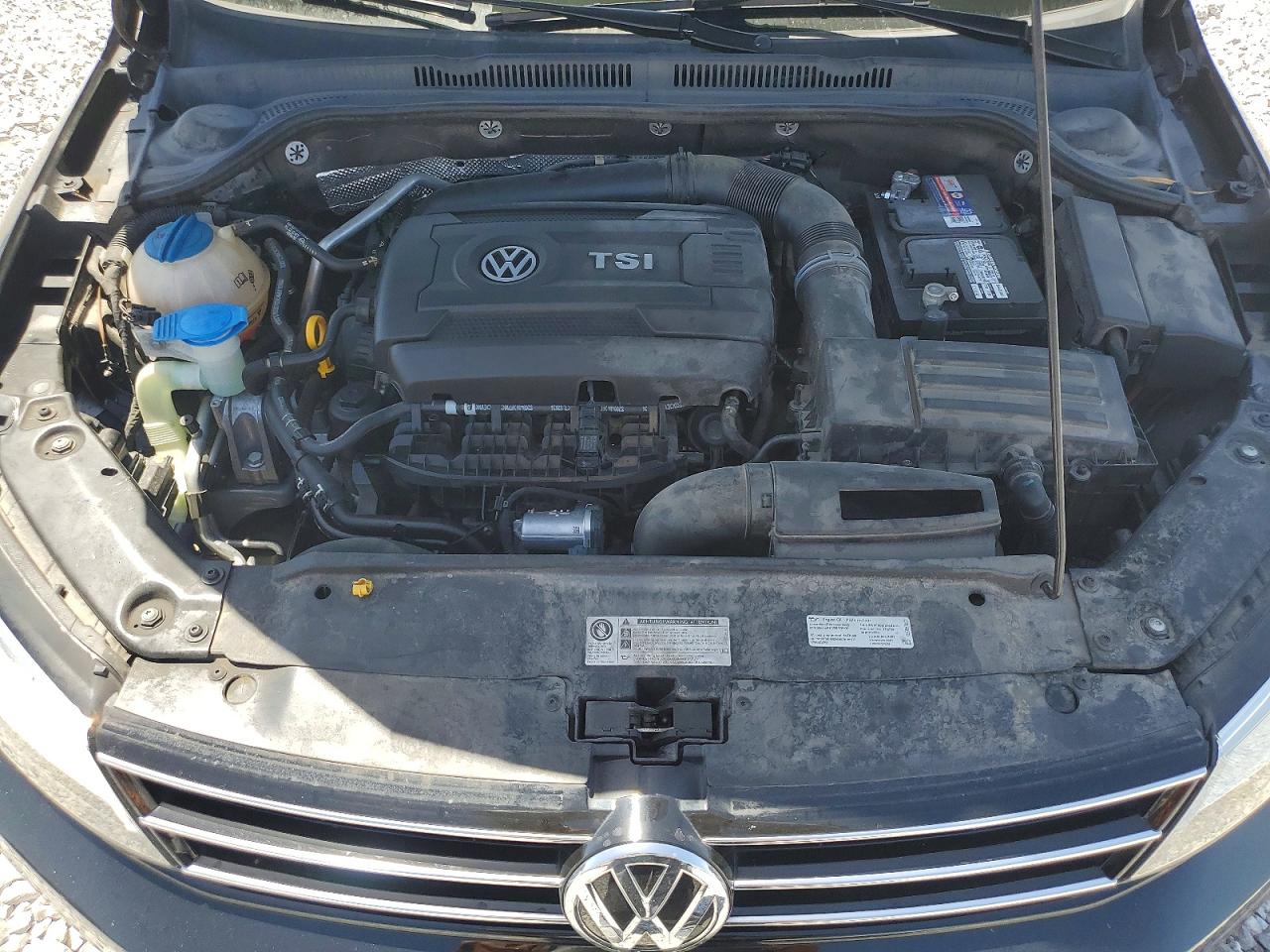 2015 Volkswagen Jetta Se Black vin: 3VWD17AJ2FM287200