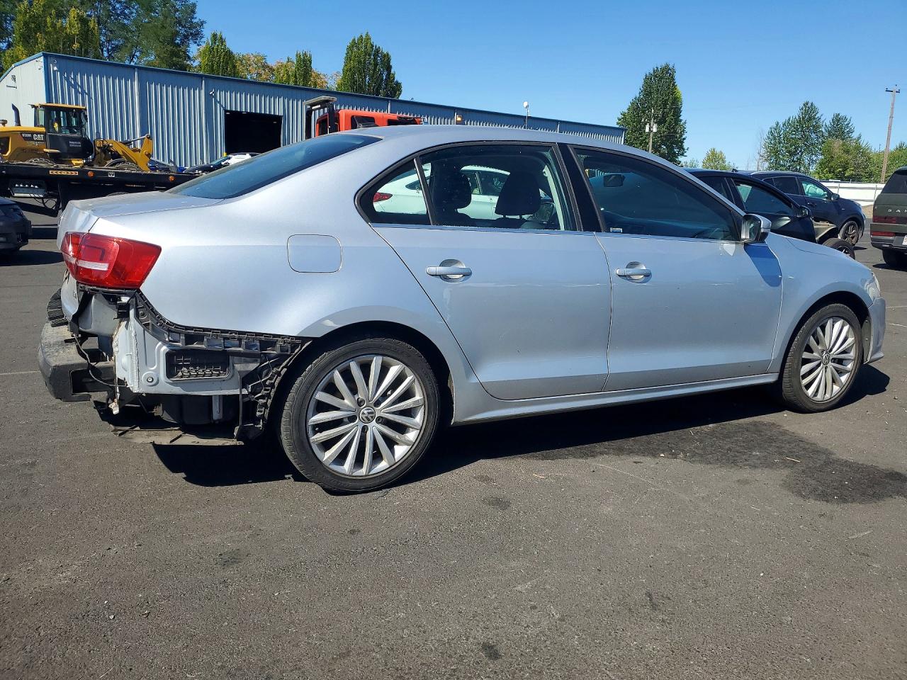 2015 Volkswagen Jetta Se Серебряный vin: 3VWD17AJ2FM311219