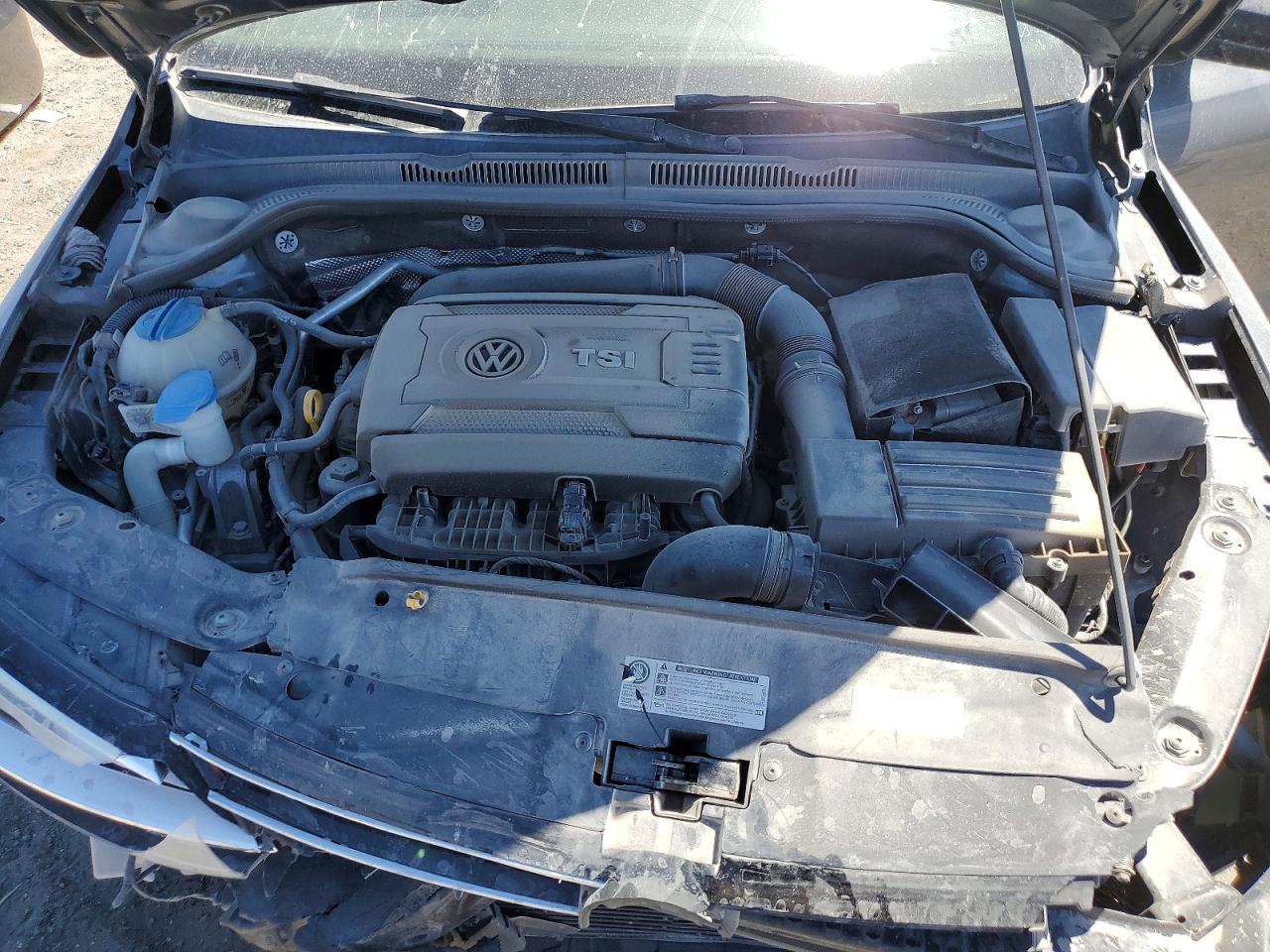 2015 Volkswagen Jetta Se Gray vin: 3VWD17AJ2FM323838