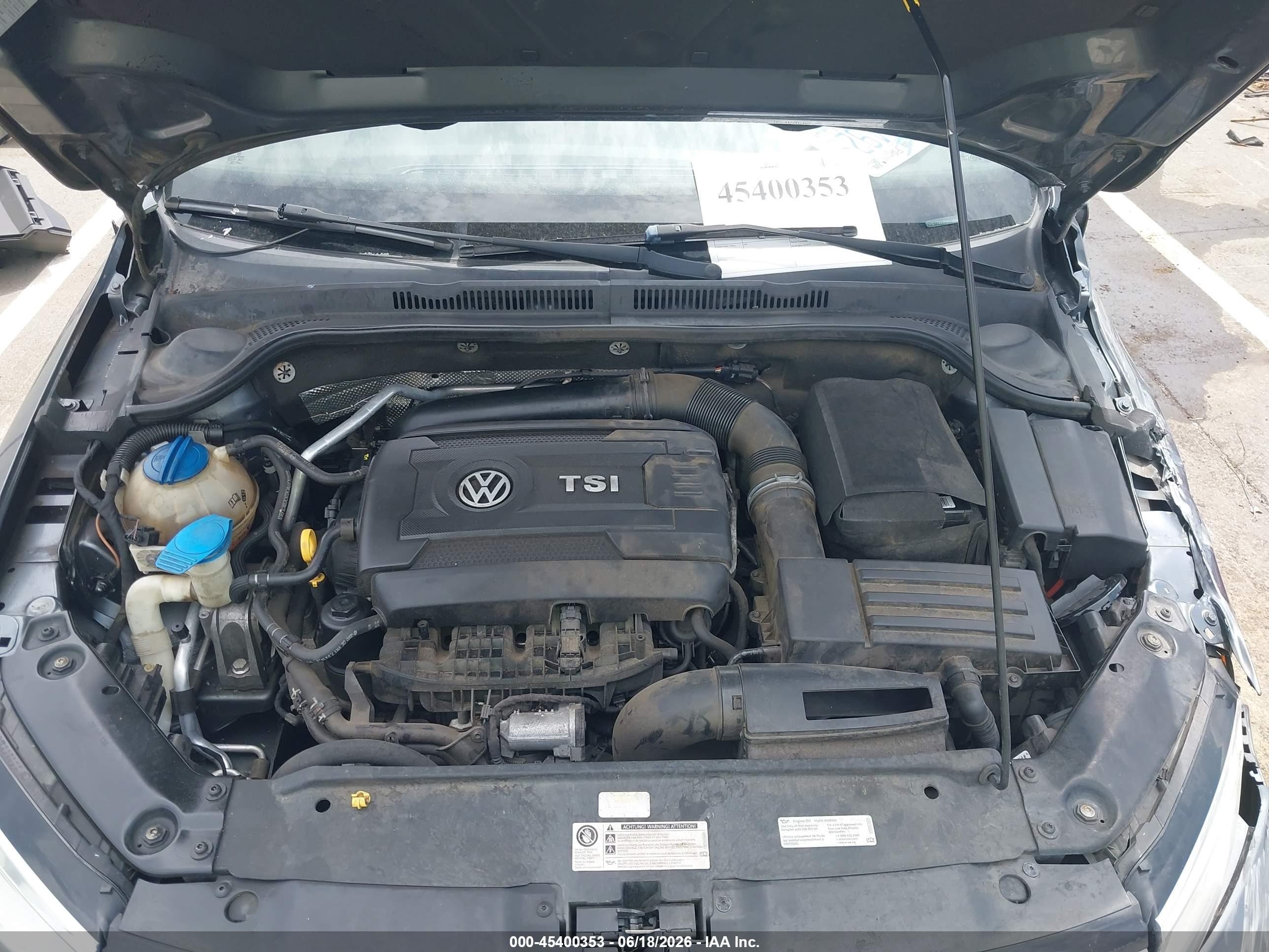 2015 Volkswagen Jetta 1.8t Se Gray vin: 3VWD17AJ2FM356869
