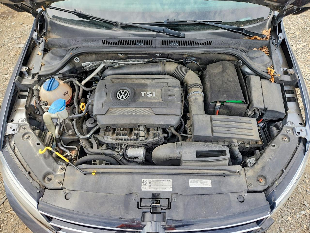 2015 Volkswagen Jetta Se Gray vin: 3VWD17AJ2FM421025