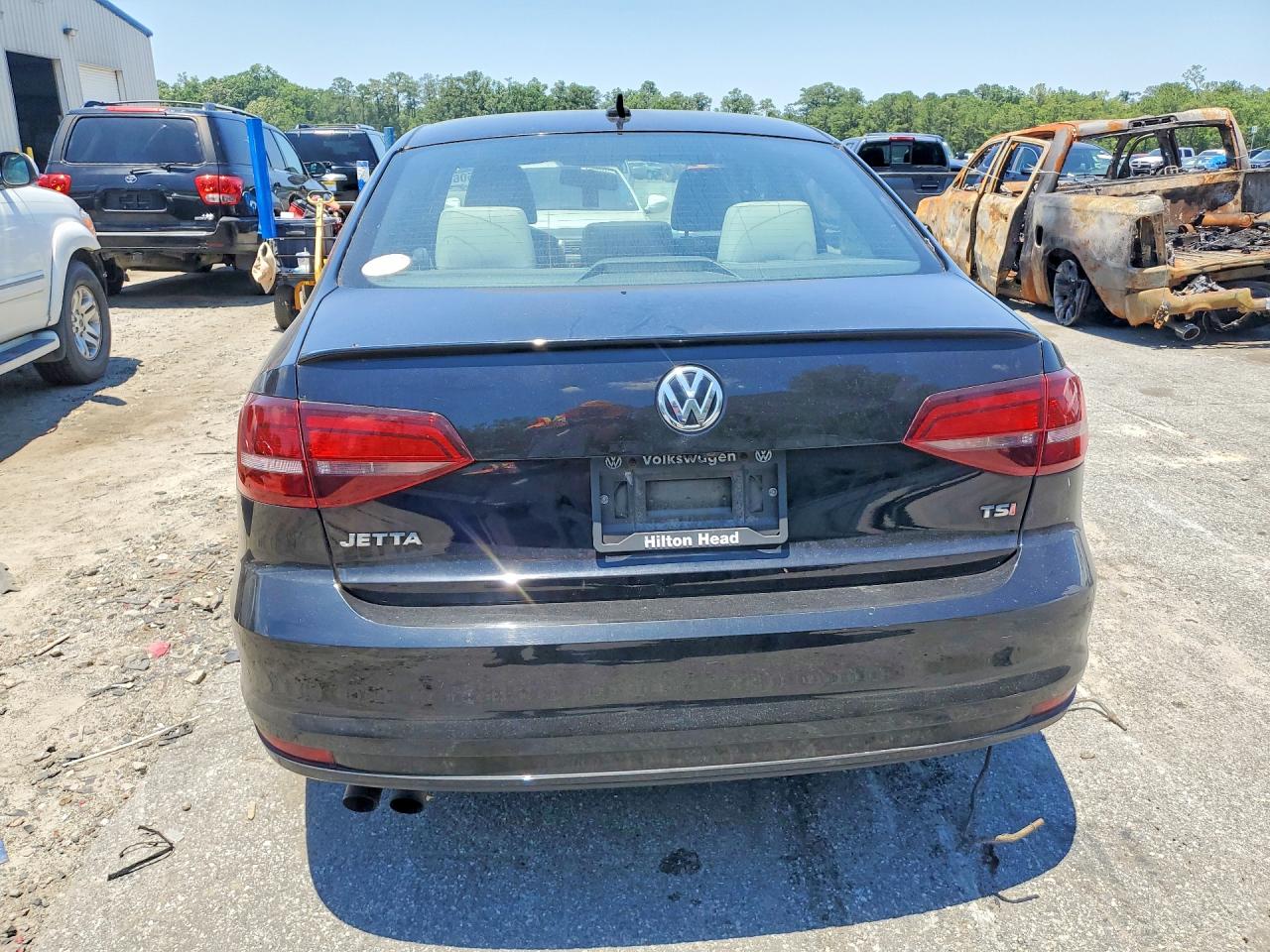 2016 Volkswagen Jetta Sport Black vin: 3VWD17AJ2GM414514