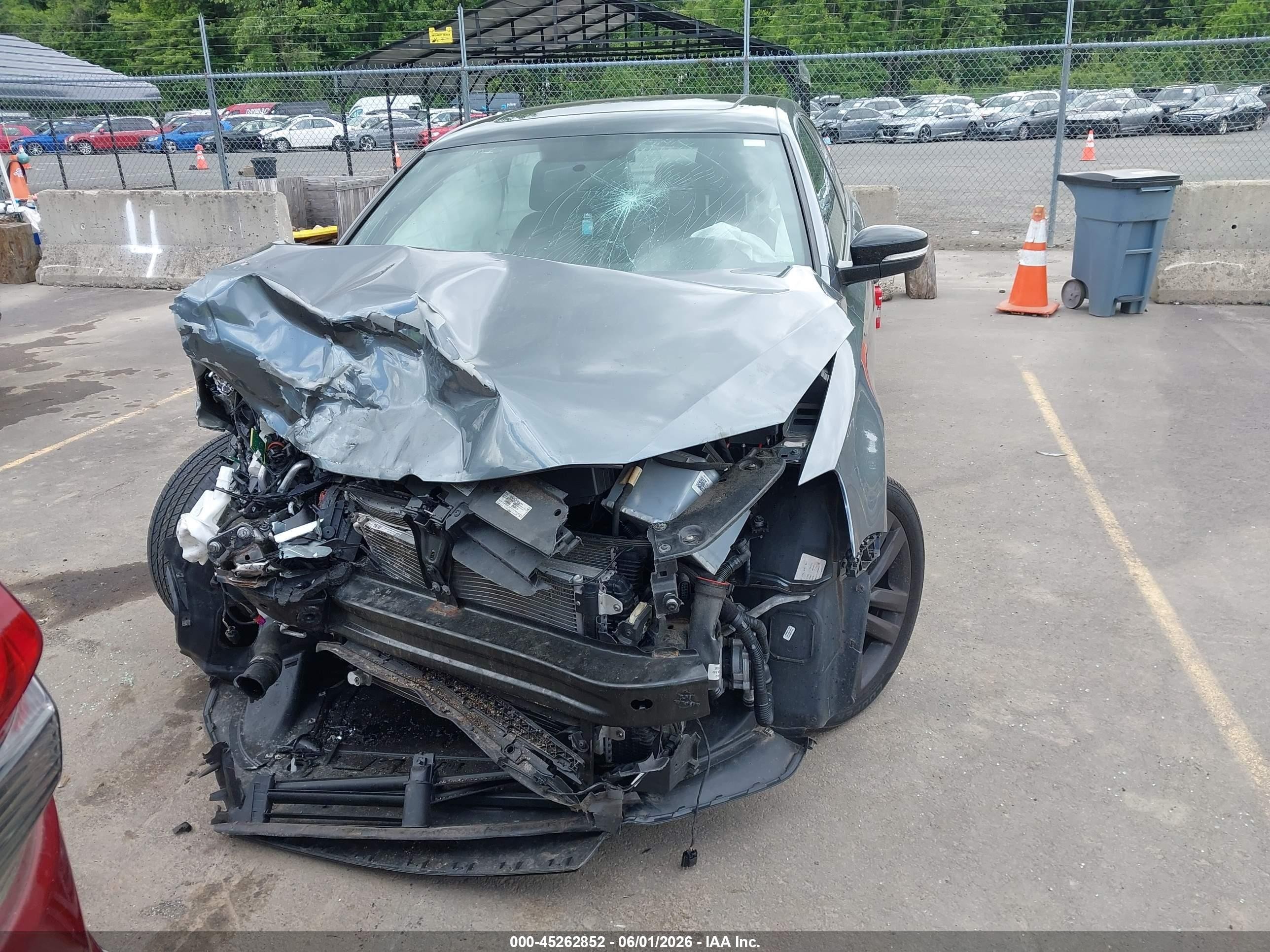 2018 Volkswagen Jetta 1.8t Se Sport Серый vin: 3VWD17AJ2JM242606