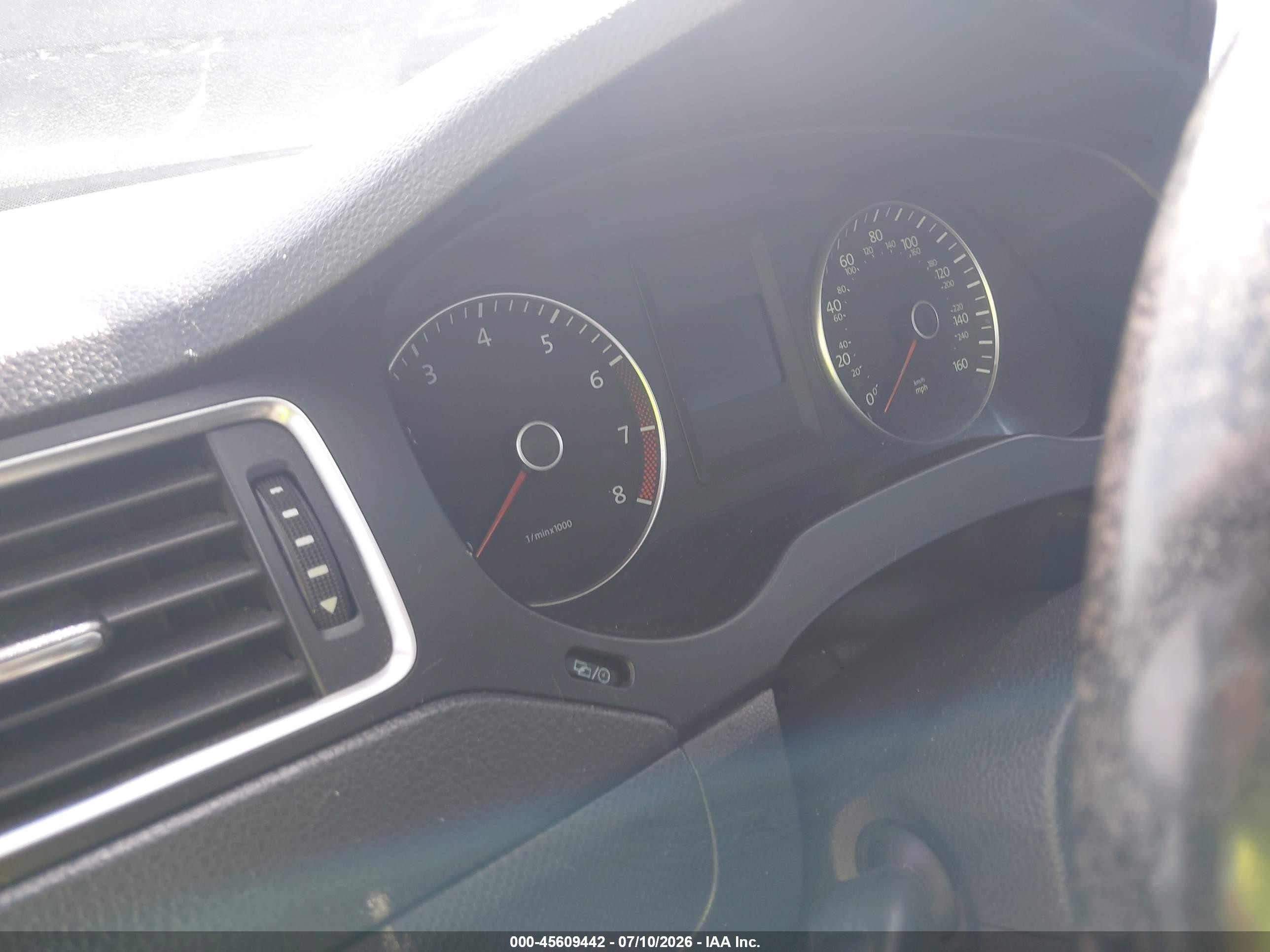 2014 Volkswagen Jetta 1.8t Se Black vin: 3VWD17AJ3EM238571