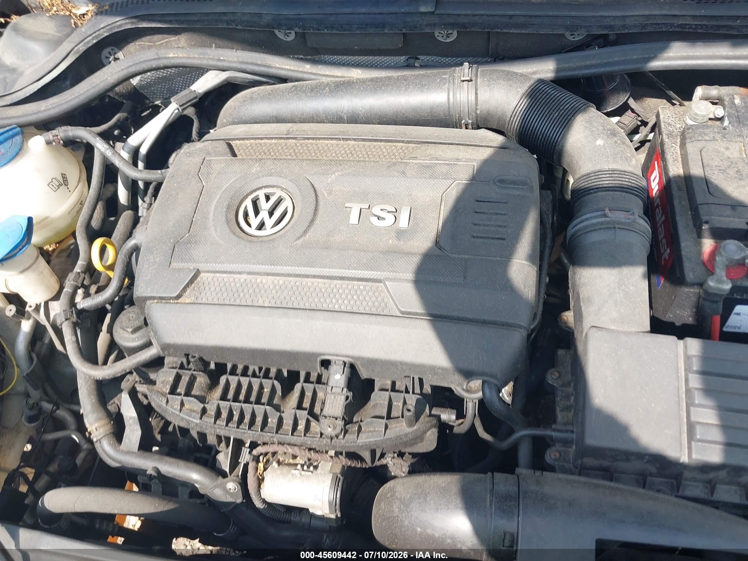 2014 Volkswagen Jetta 1.8t Se Black vin: 3VWD17AJ3EM238571