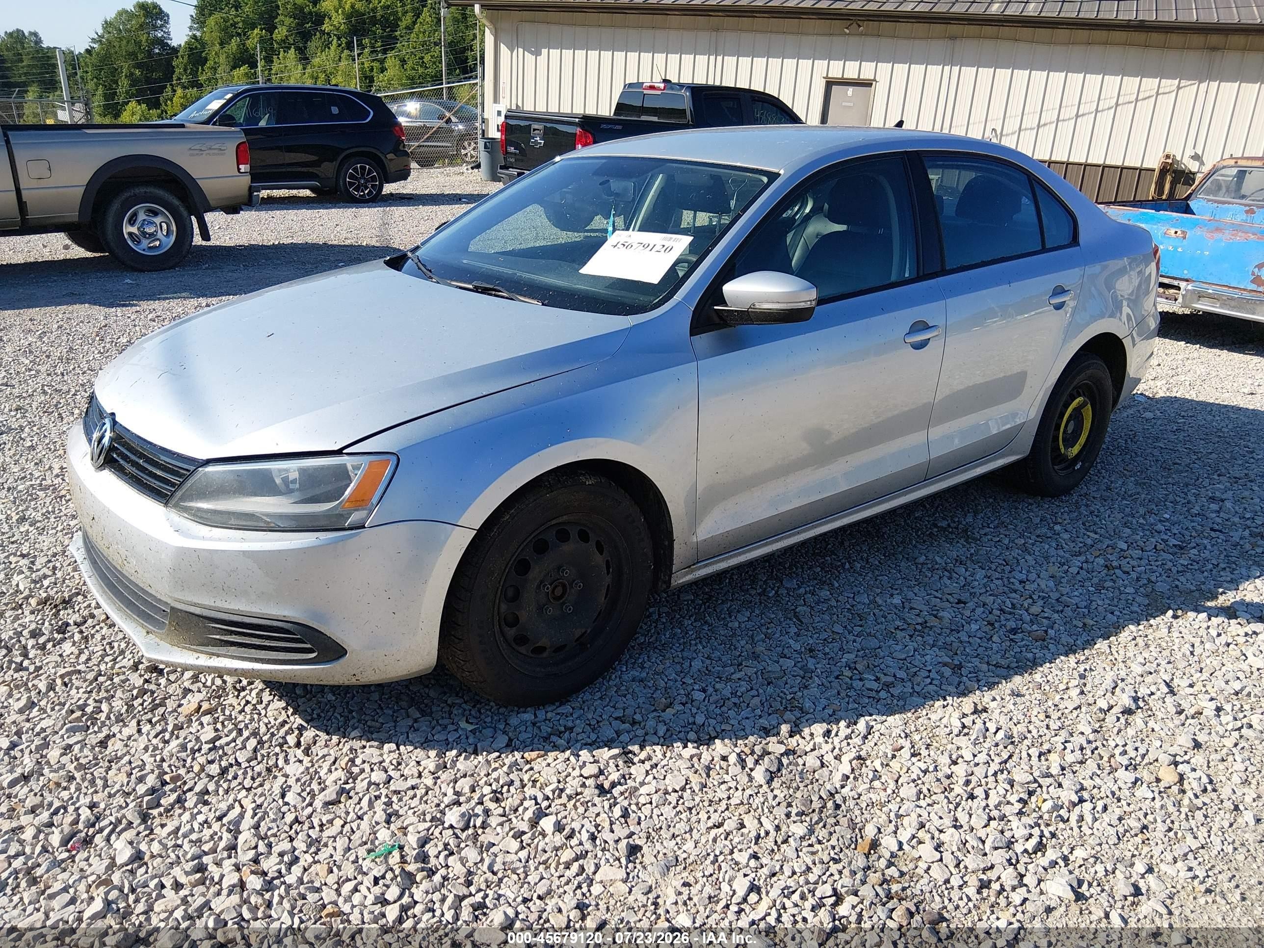 2014 Volkswagen Jetta 1.8t Se Серебряный vin: 3VWD17AJ3EM246296