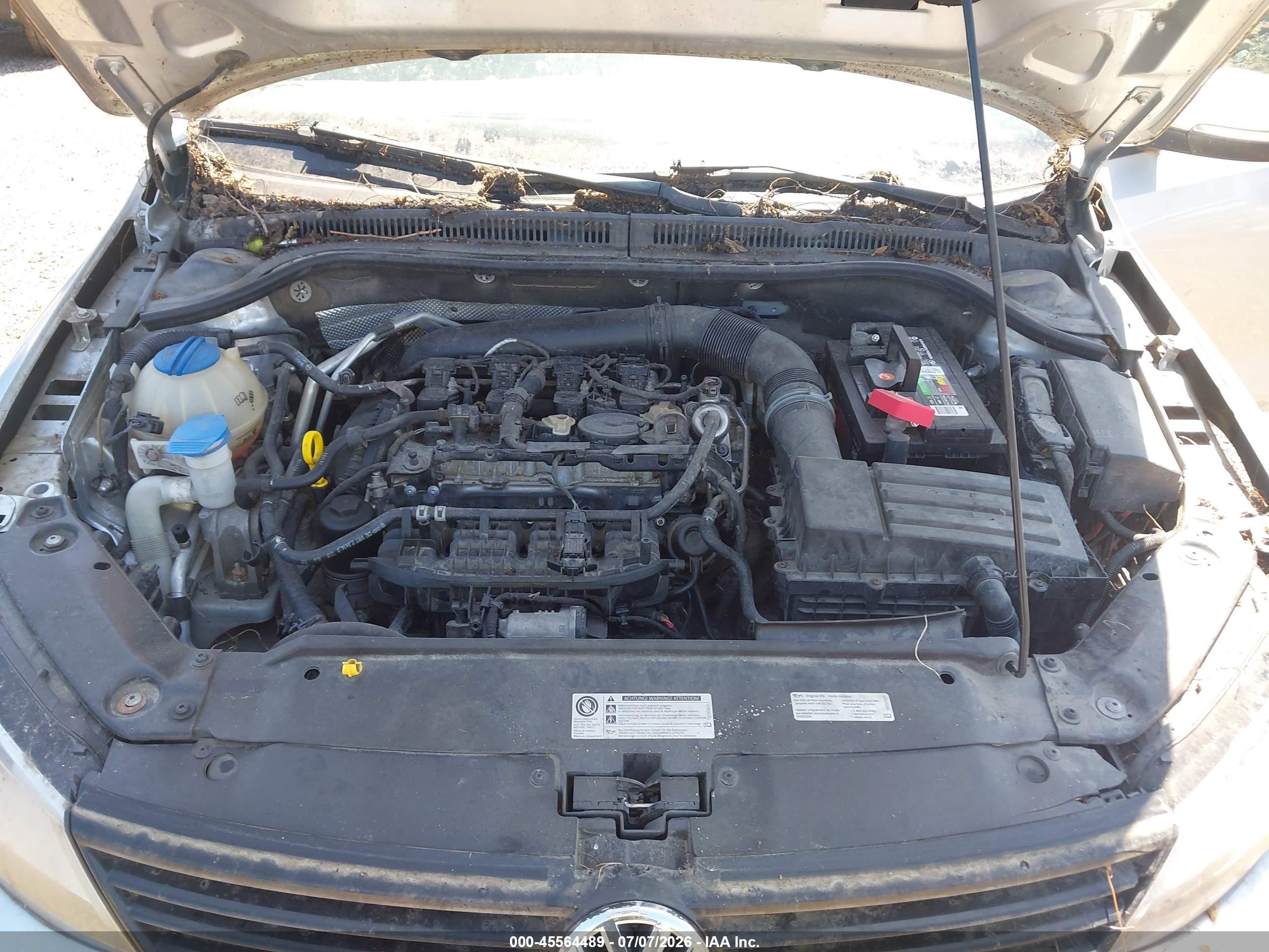 2014 Volkswagen Jetta 1.8t Se Серебряный vin: 3VWD17AJ3EM268962