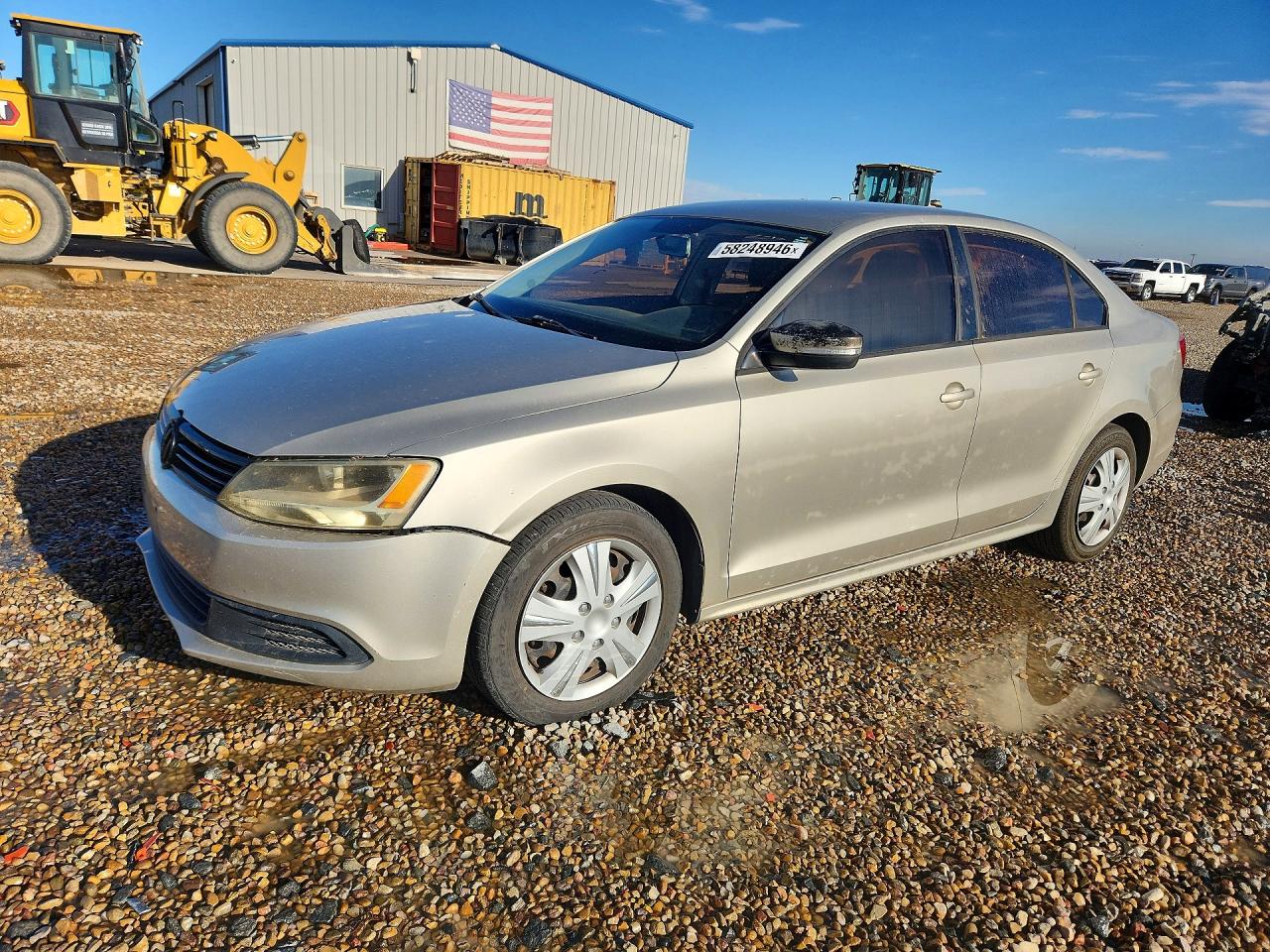 2014 Volkswagen Jetta Se Silver vin: 3VWD17AJ3EM302804