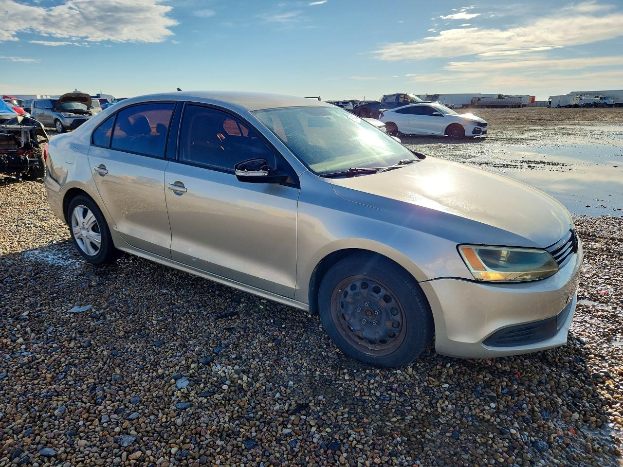2014 Volkswagen Jetta Se Серебряный vin: 3VWD17AJ3EM302804