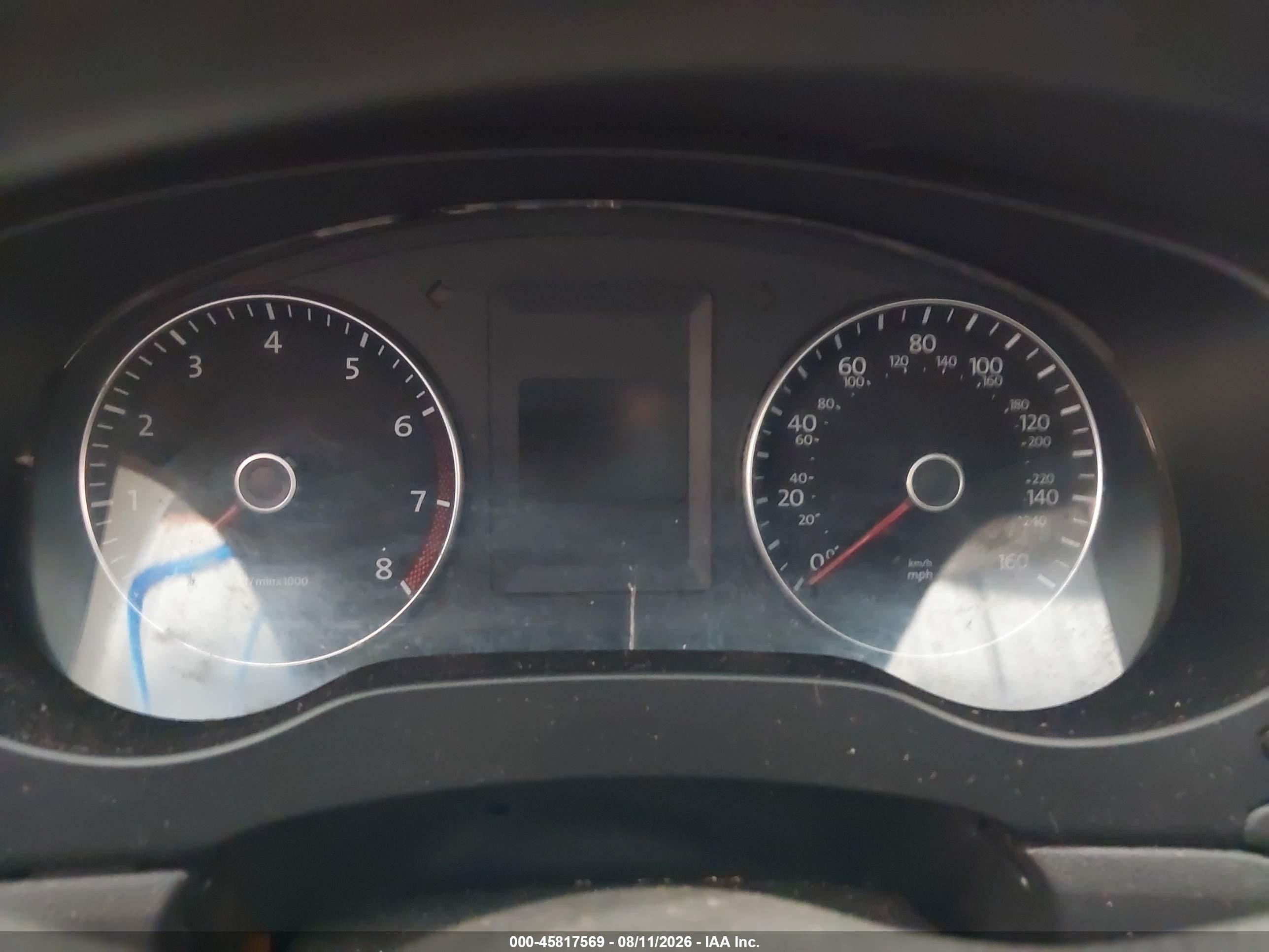2014 Volkswagen Jetta 1.8t Se Gray vin: 3VWD17AJ3EM360072