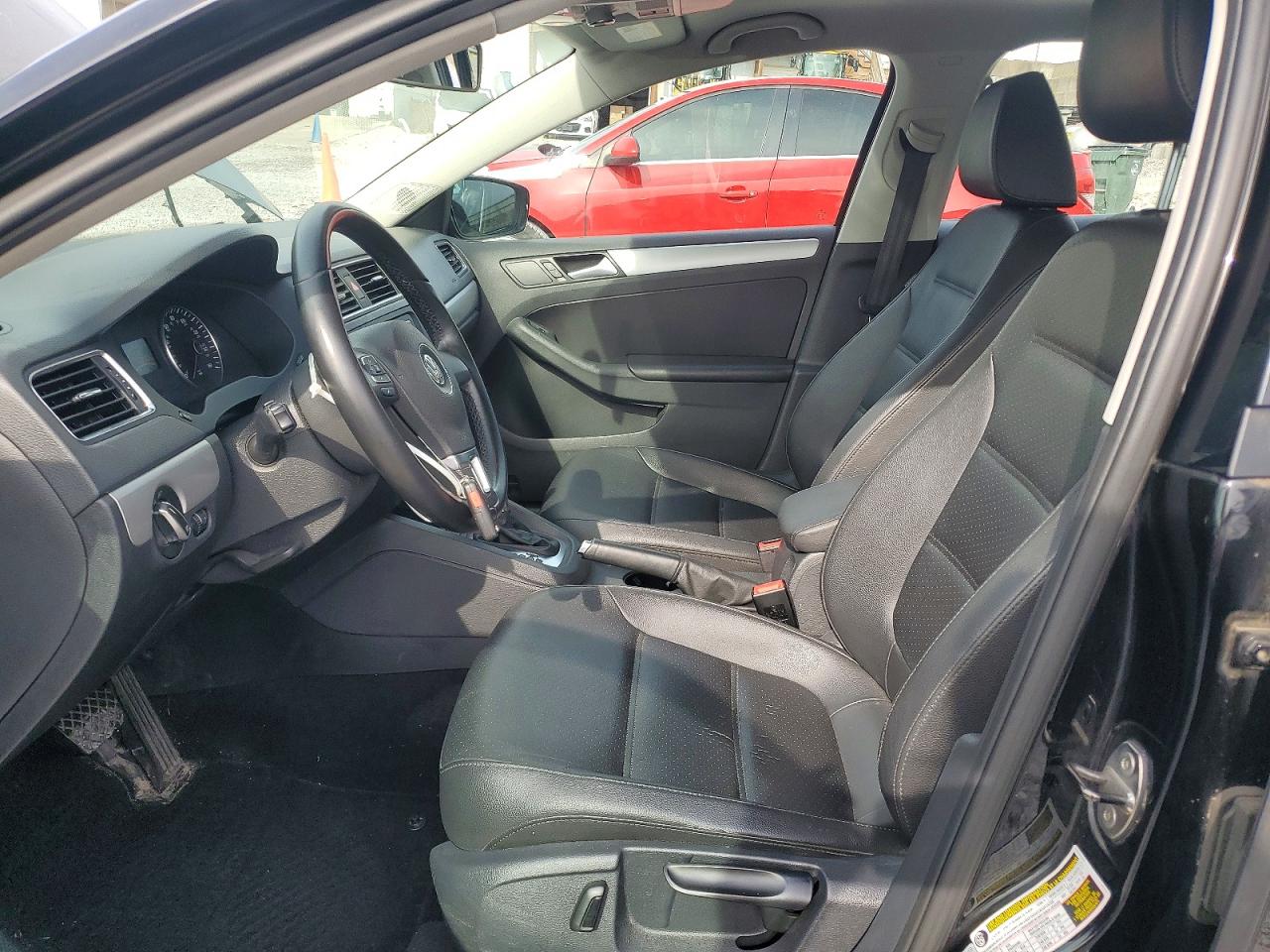 2014 Volkswagen Jetta Se Black vin: 3VWD17AJ3EM394562
