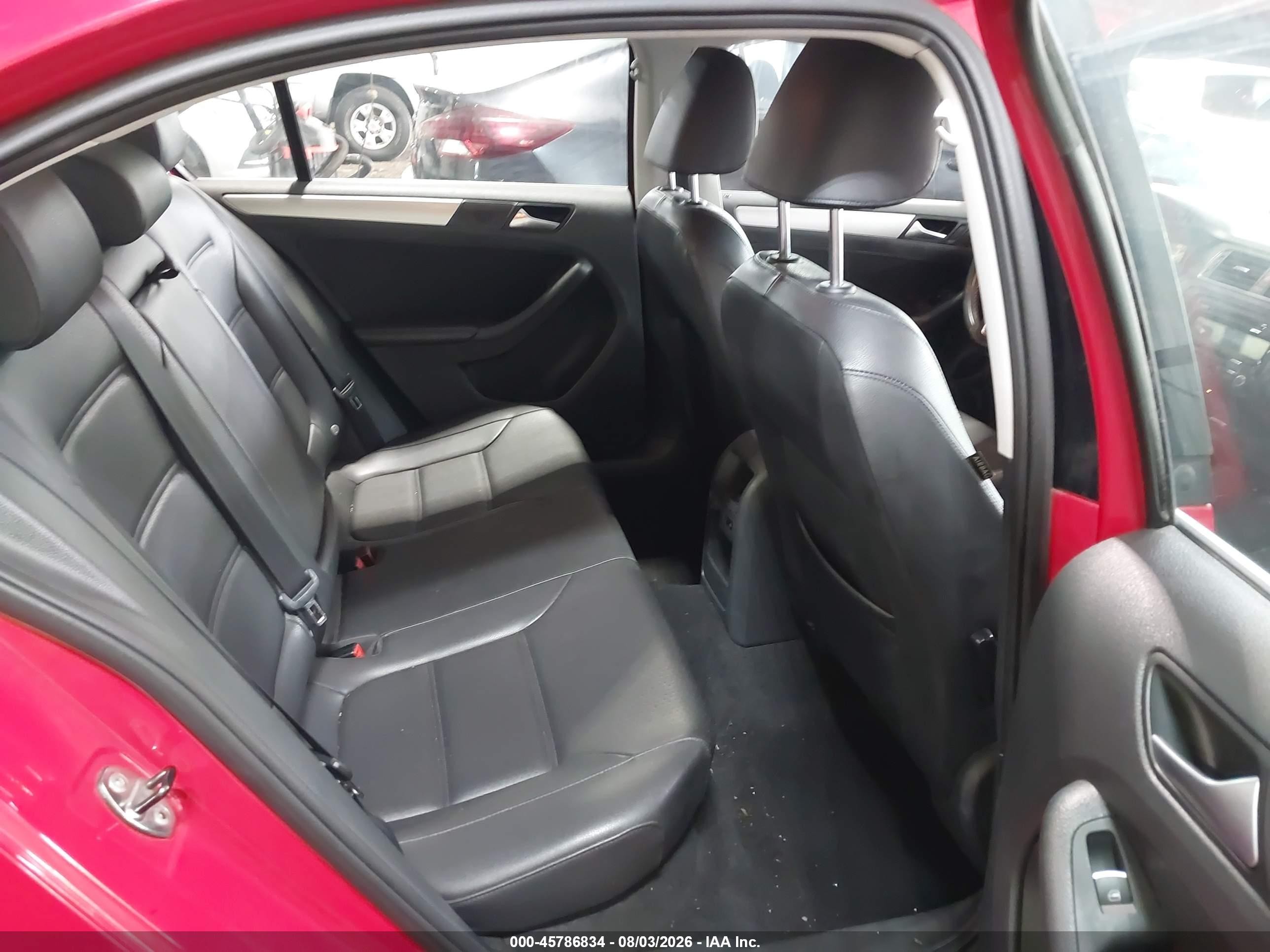 2014 Volkswagen Jetta 1.8t Se Red vin: 3VWD17AJ3EM423753