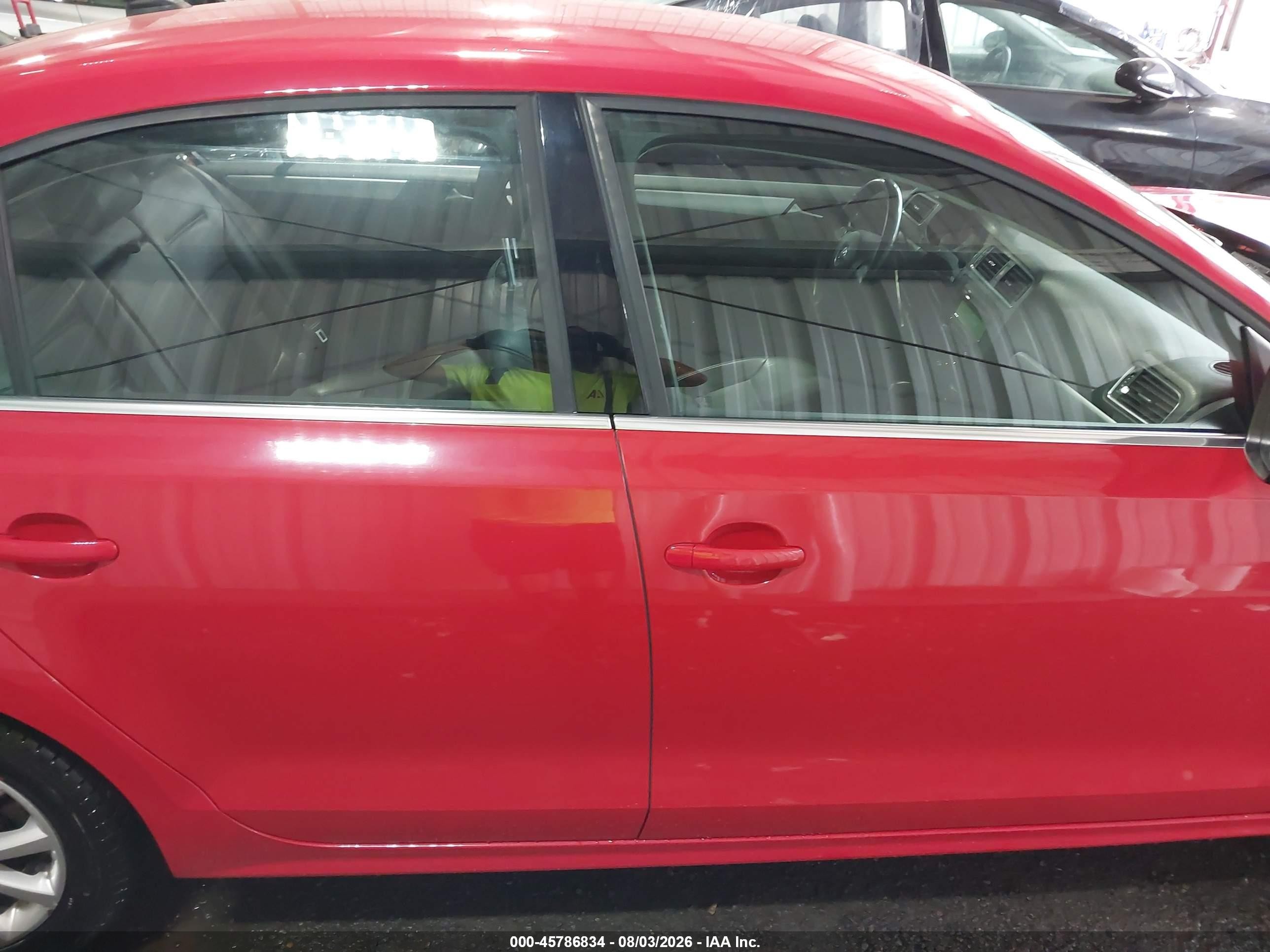 2014 Volkswagen Jetta 1.8t Se Red vin: 3VWD17AJ3EM423753