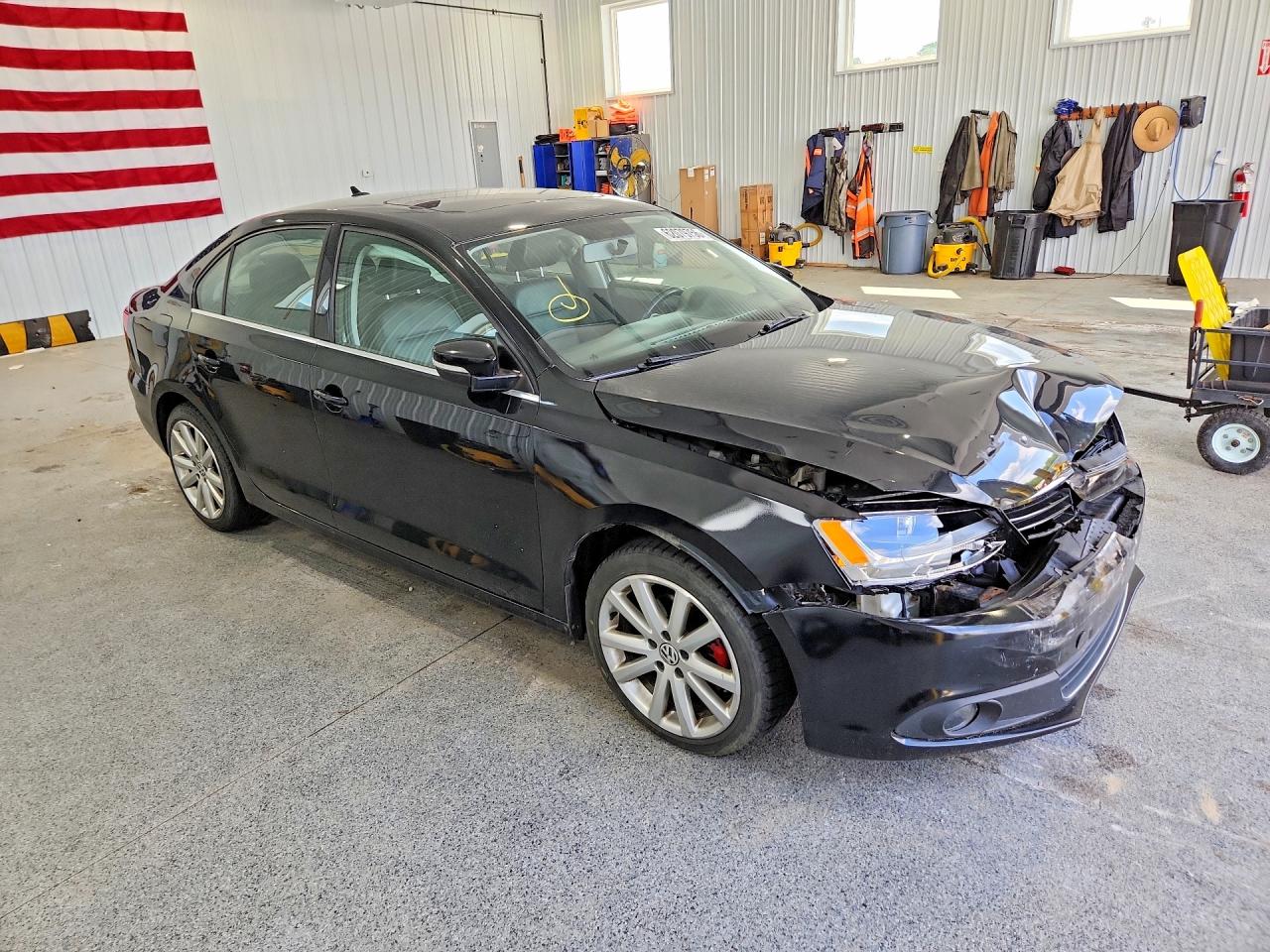 2014 Volkswagen Jetta Se Black vin: 3VWD17AJ3EM432890