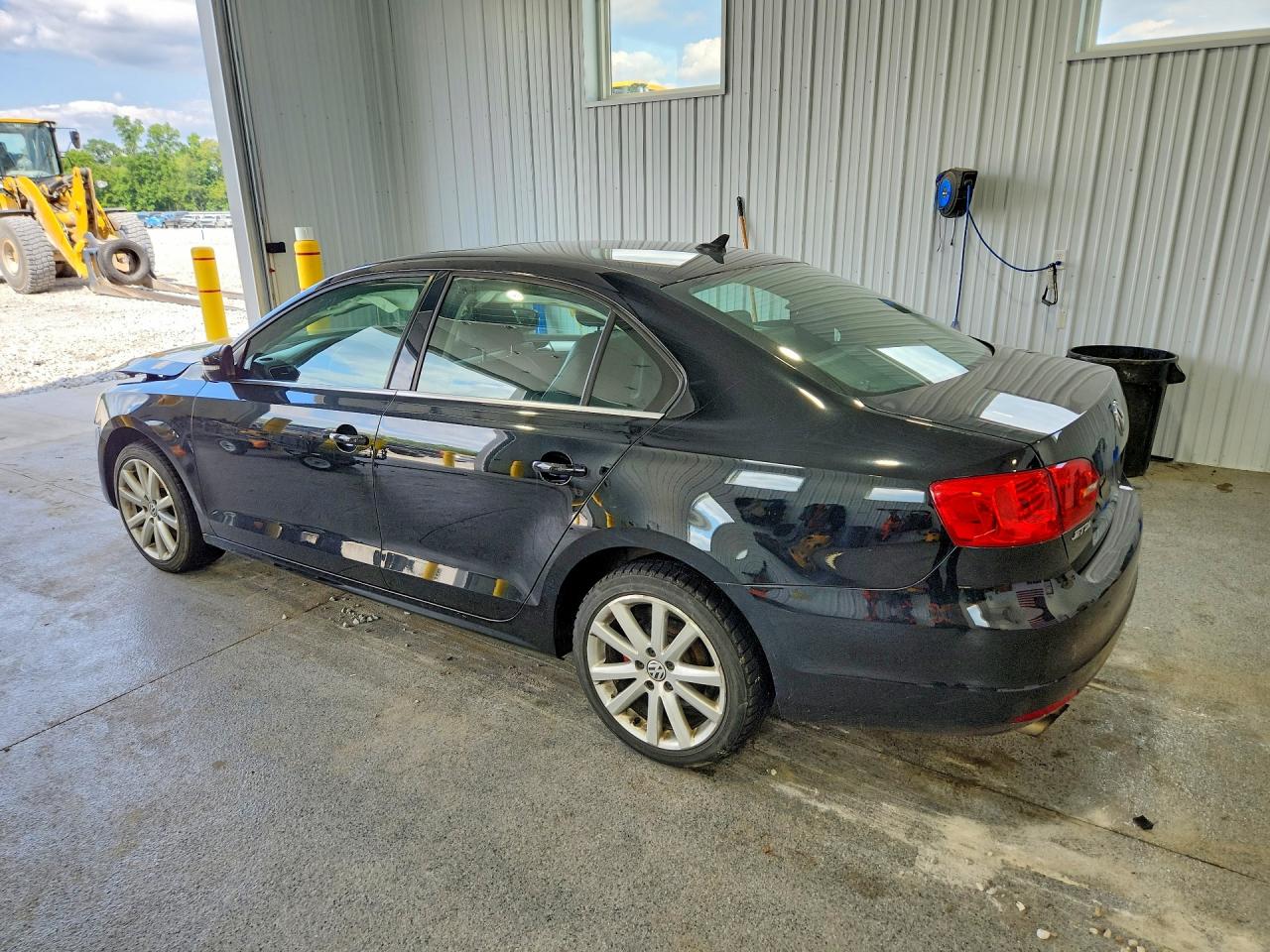 2014 Volkswagen Jetta Se Black vin: 3VWD17AJ3EM432890