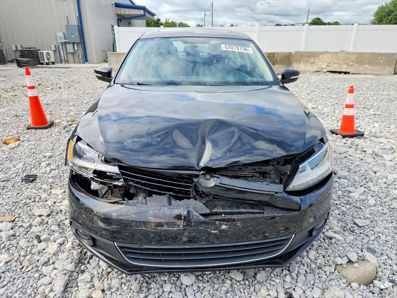 2014 Volkswagen Jetta Se Black vin: 3VWD17AJ3EM432890
