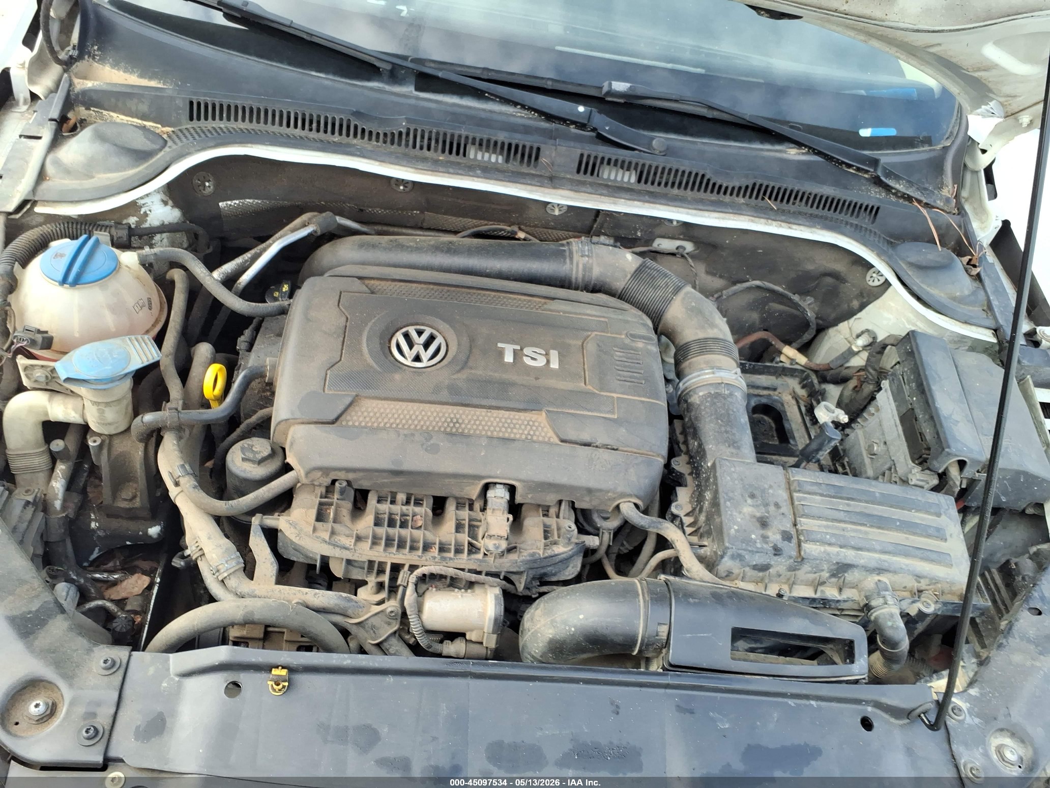 2014 Volkswagen Jetta 1.8t Se White vin: 3VWD17AJ3EM433991