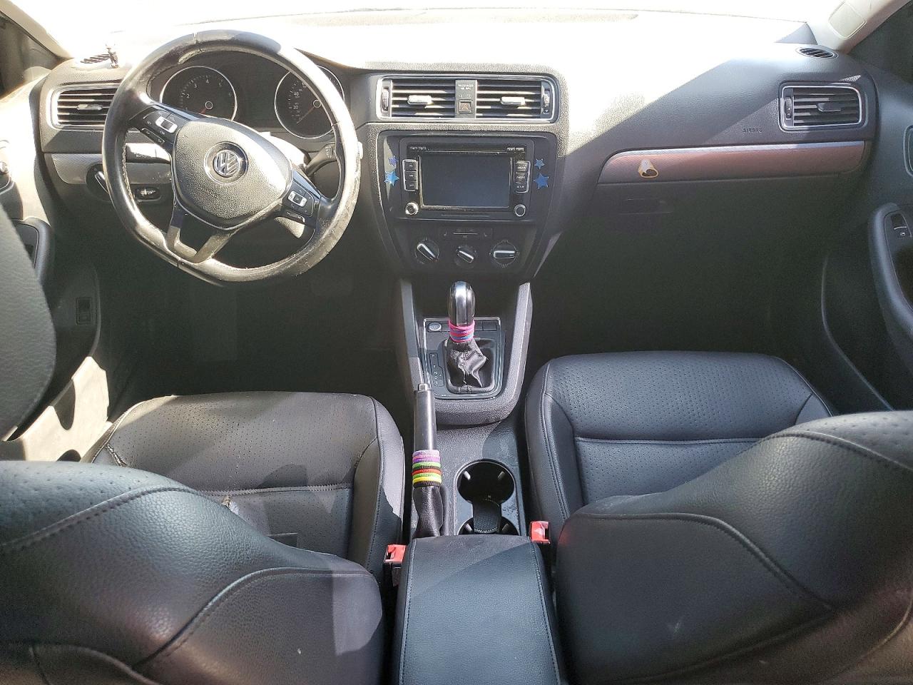 2015 Volkswagen Jetta Se White vin: 3VWD17AJ3FM276352