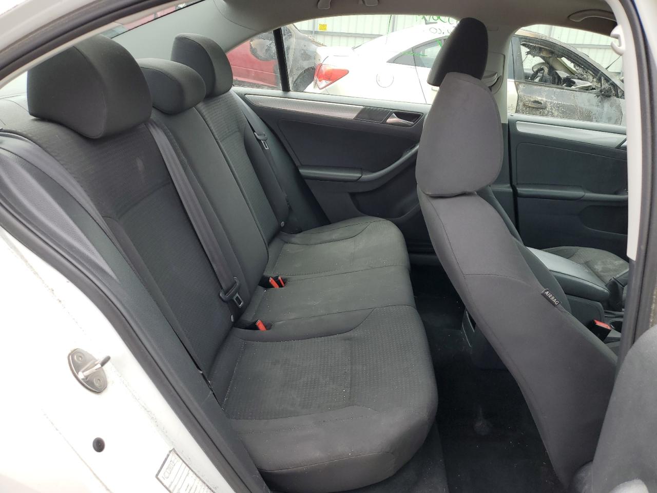 2015 Volkswagen Jetta Se Белый vin: 3VWD17AJ3FM288081